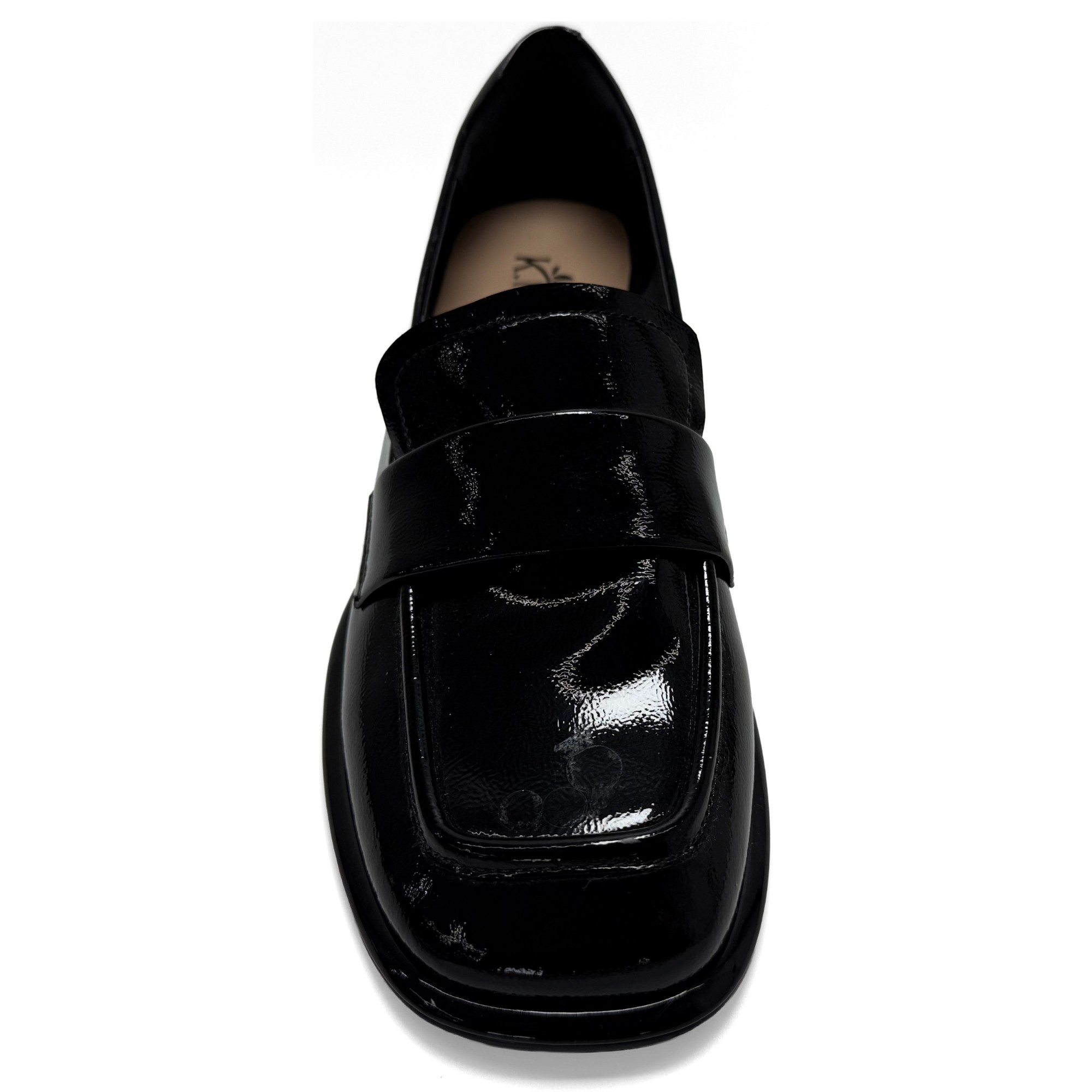 SERGIO MORETTI Loaferiai moterims, Juoda, Loafers 3