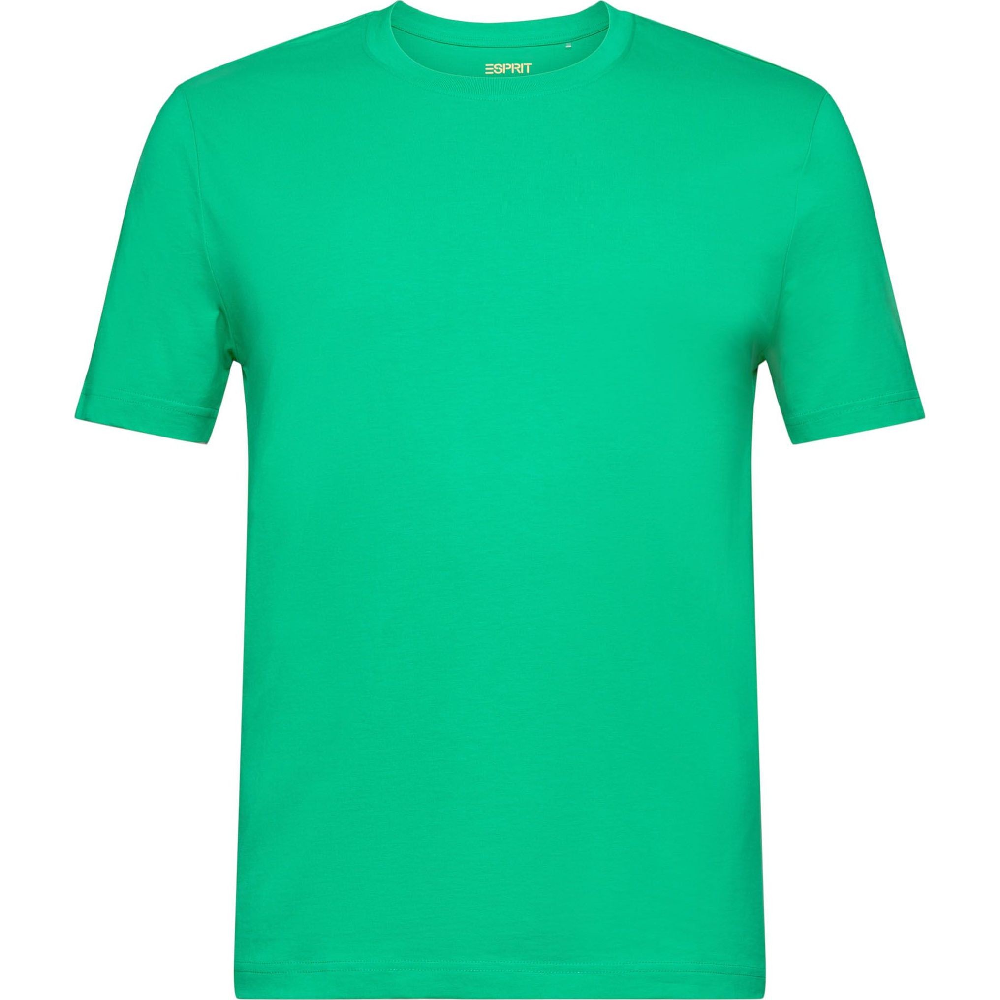 ESPRIT Marškinėliai vyrams, Žalia, ocs slim cn ssl T-Shirts 1