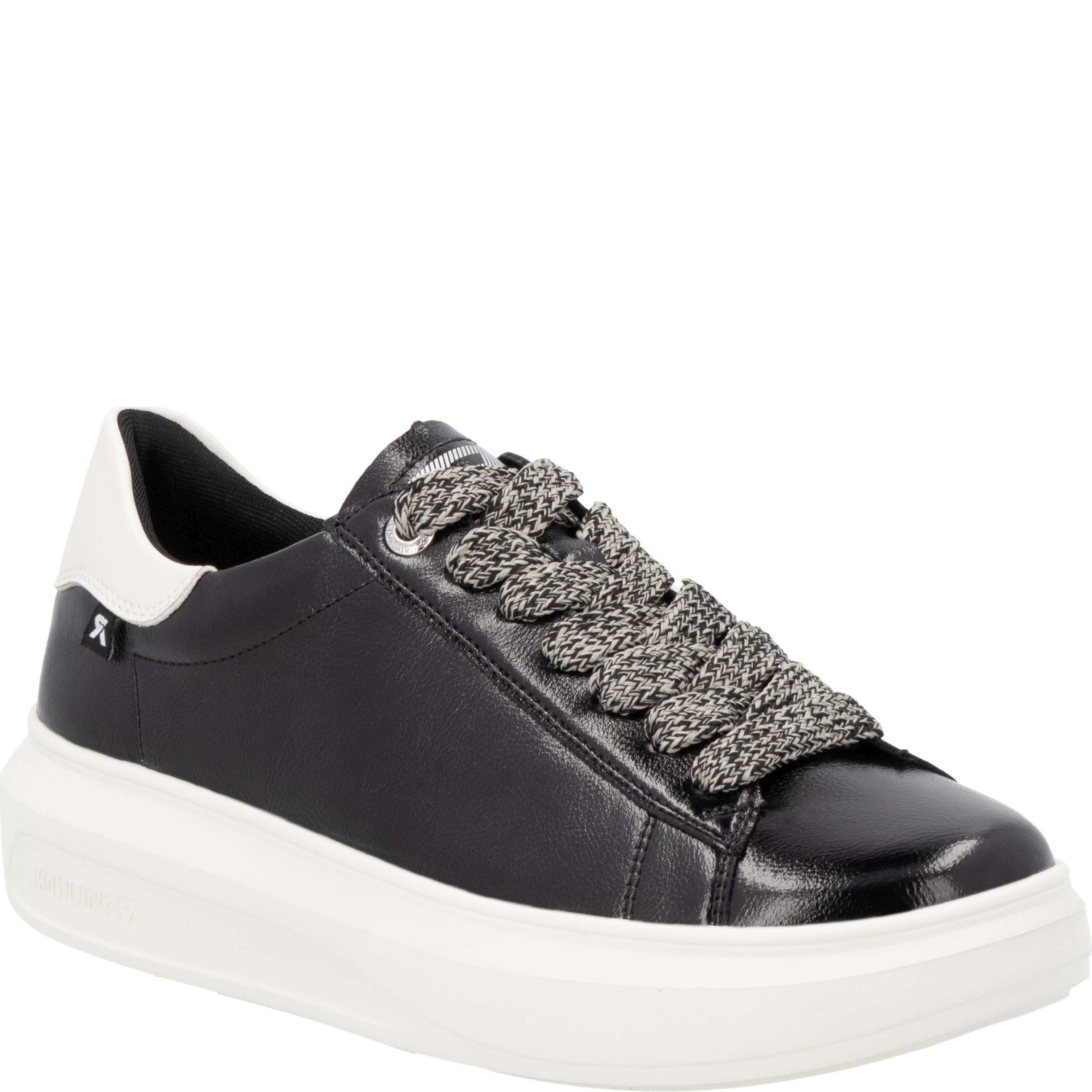 RIEKER EVOLUTION Laisvalaikio bateliai moterims, Juoda, Ladies shoes 1