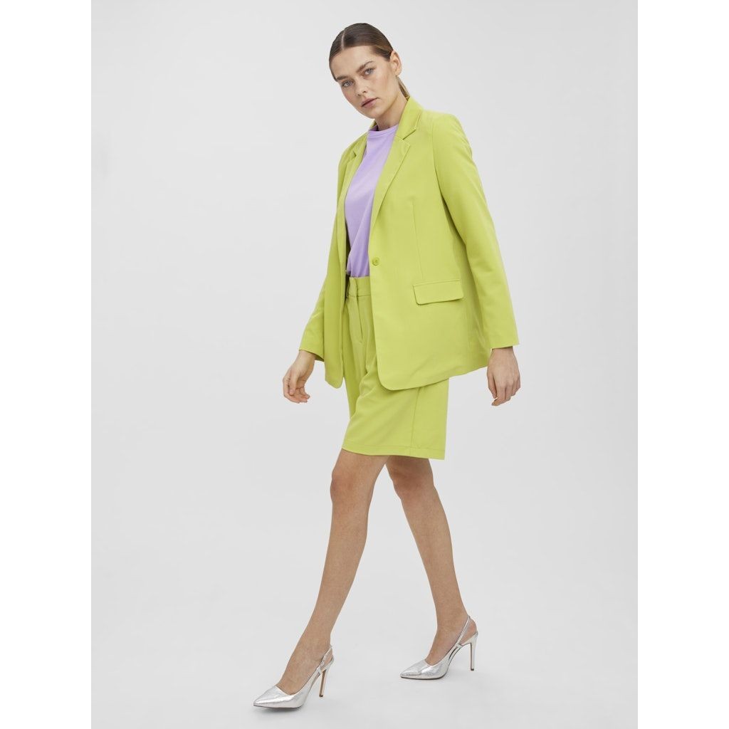 VERO MODA Šortai moterims, Žalia, VMZELDA HW LOOSE SHOR 6