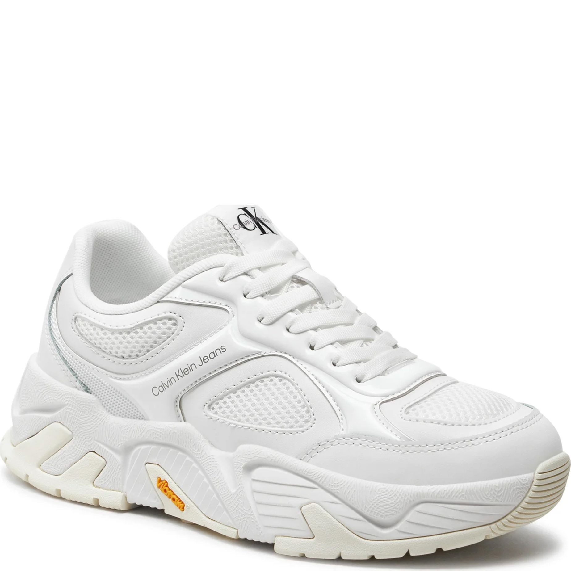 CALVIN KLEIN JEANS Laisvalaikio bateliai moterims, Balta, Chunky vibram mix leisure 1