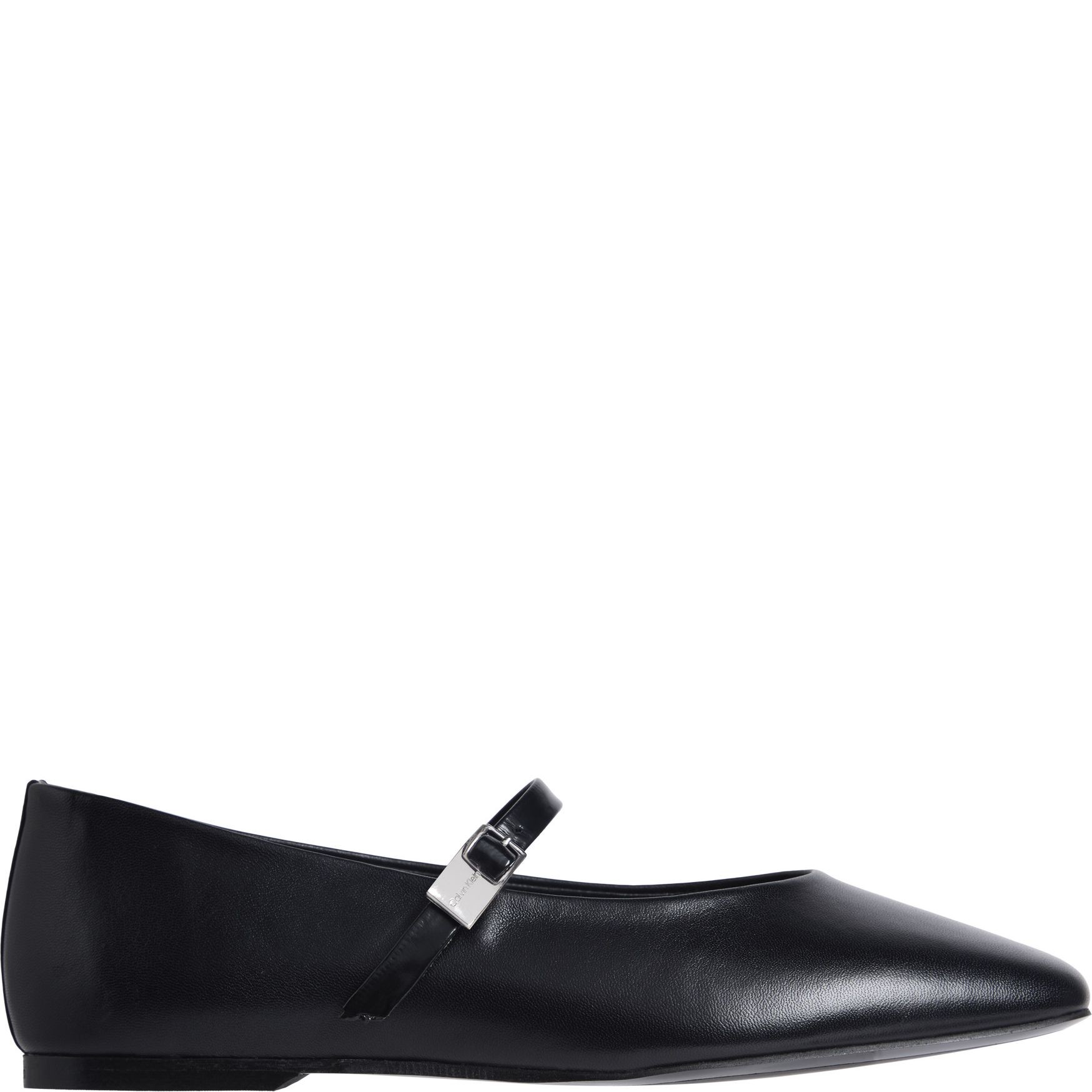 CALVIN KLEIN Balerinos moterims, Juoda, Ballerina buckle 2