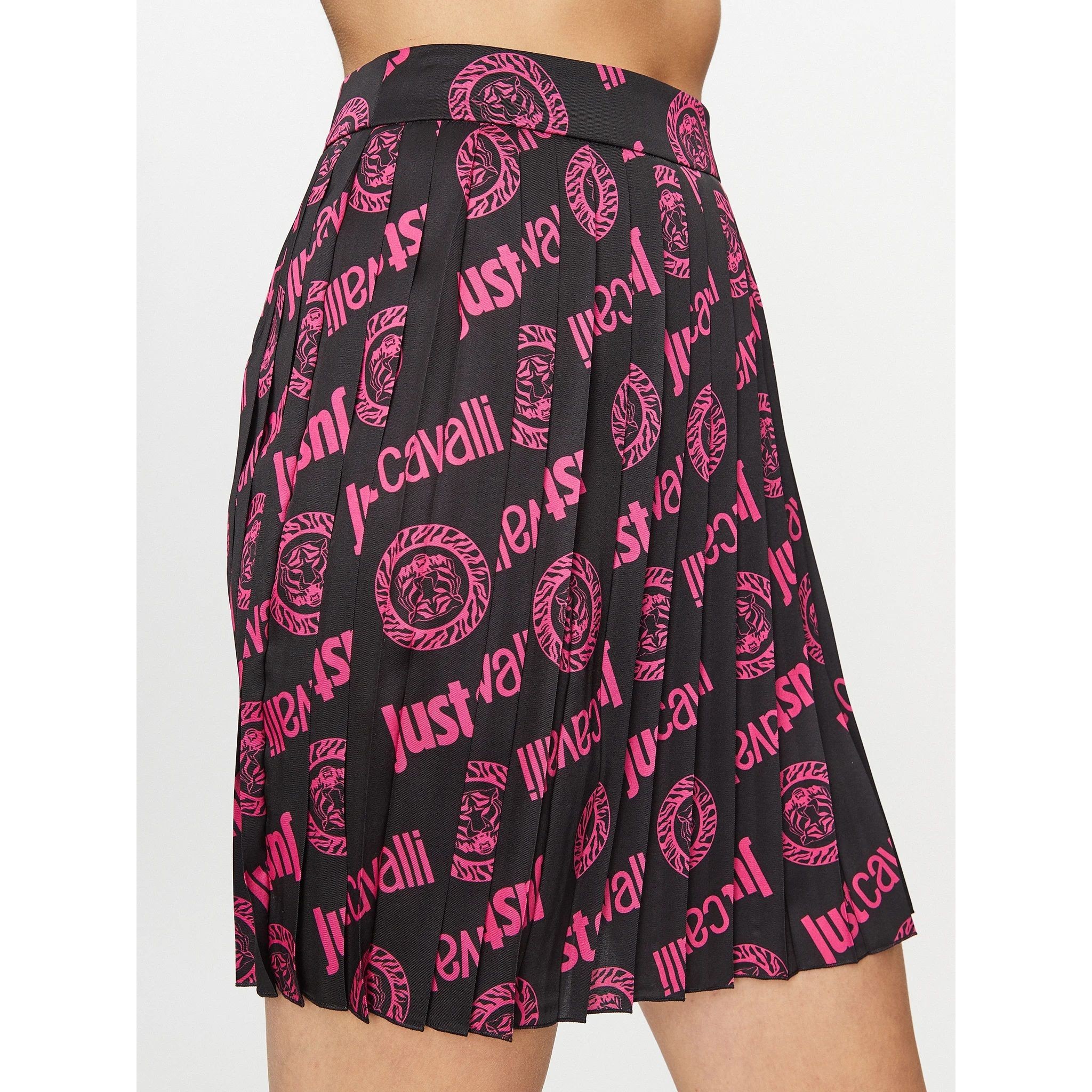 JUST CAVALLI Midi sijonas moterims, Rožinė, Midi skirt 3