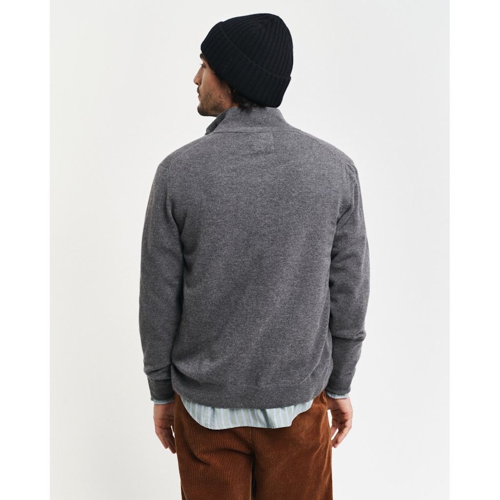 GANT Džemperis vyrams, Pilka, Superfine lambswool jumper 3