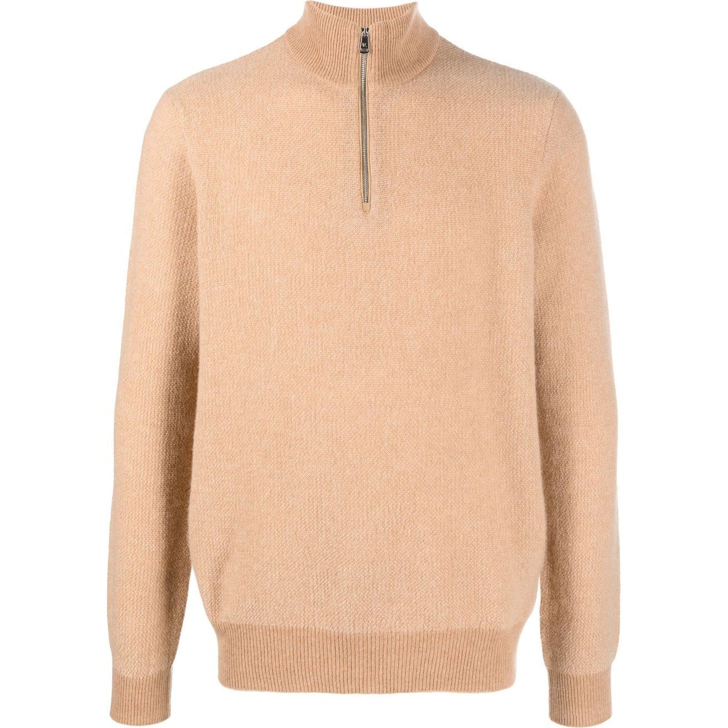 RALPH LAUREN PURPLE Sportinis nertinis vyrams, Ruda, Long sleeve sweater with zip