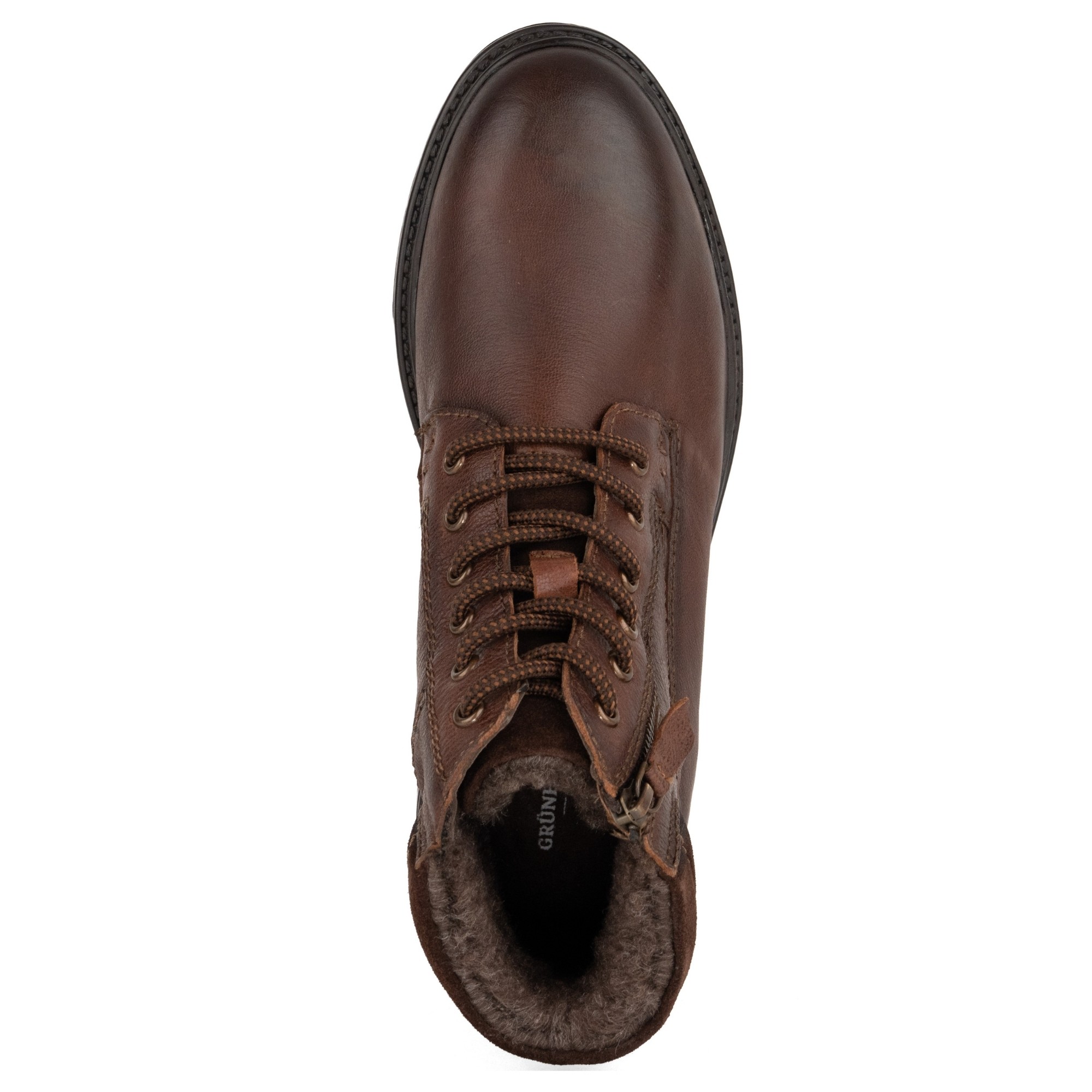 GRUNER SCHUHE Aulinukai vyrams, Ruda, Booties 4