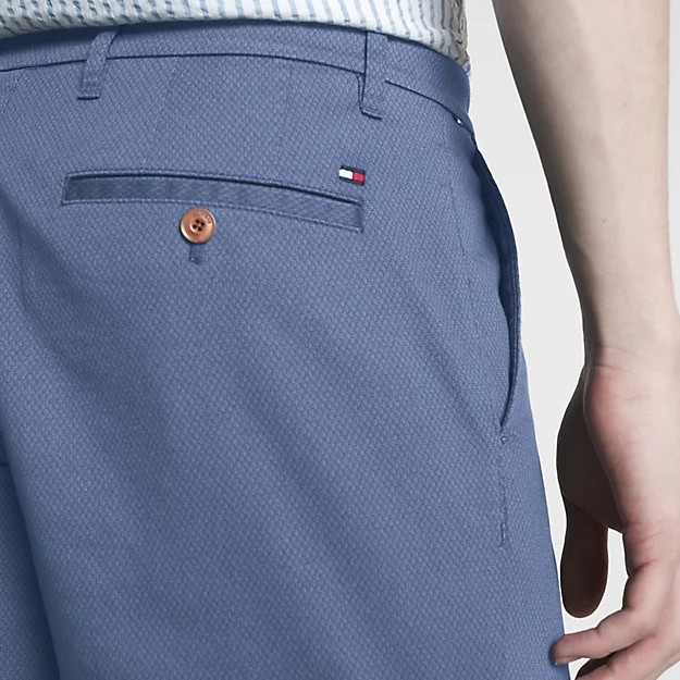 TOMMY HILFIGER Šortai vyrams, Mėlyna, Brooklyn printed structure 3