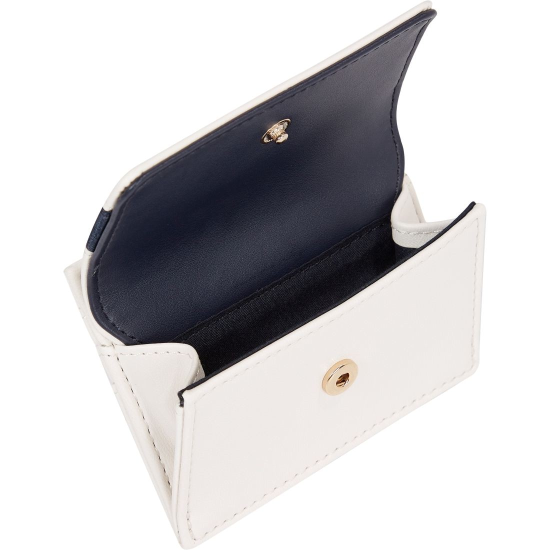 TOMMY HILFIGER Piniginė moterims, Mėlyna, Iconic cc holder stripe 3