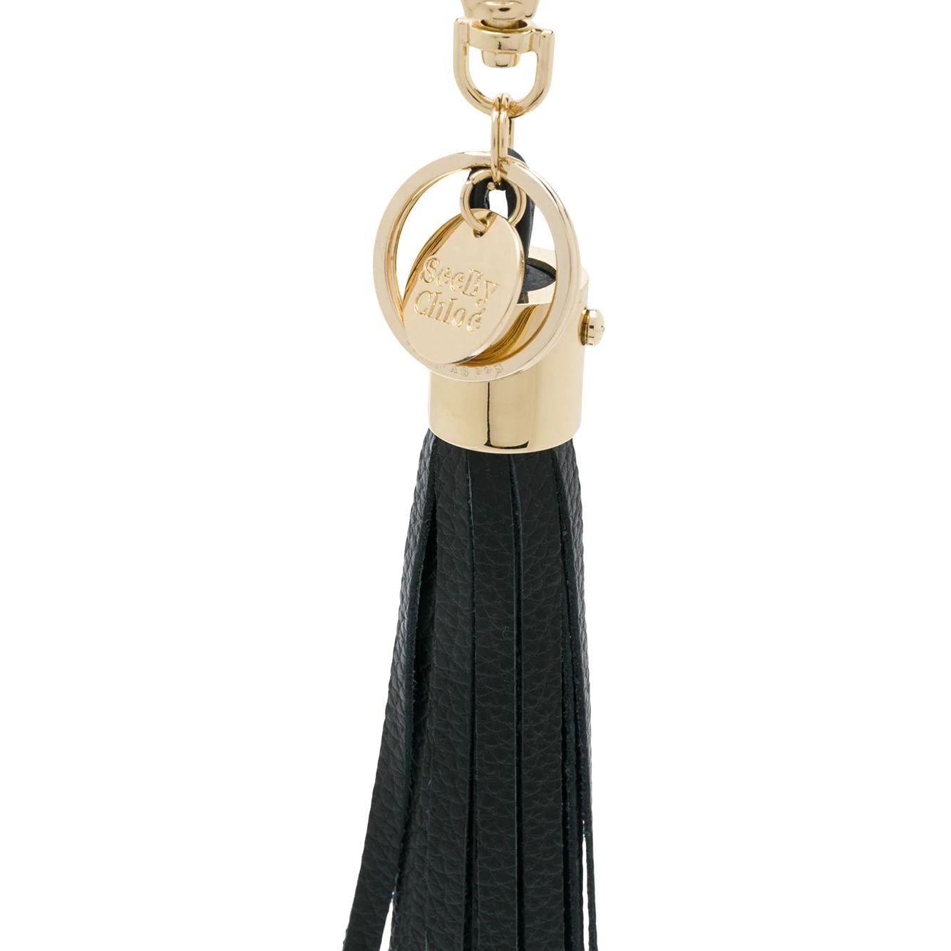 SEE BY CHLOE Pakabutis moterims, Juoda, Vicki key ring 2