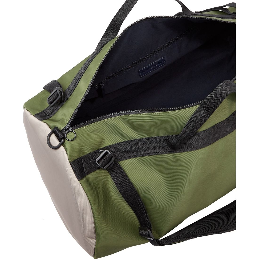 TOMMY HILFIGER Rankinė, krepšys vyrams, Žalia, Urban essential barrel bag 5