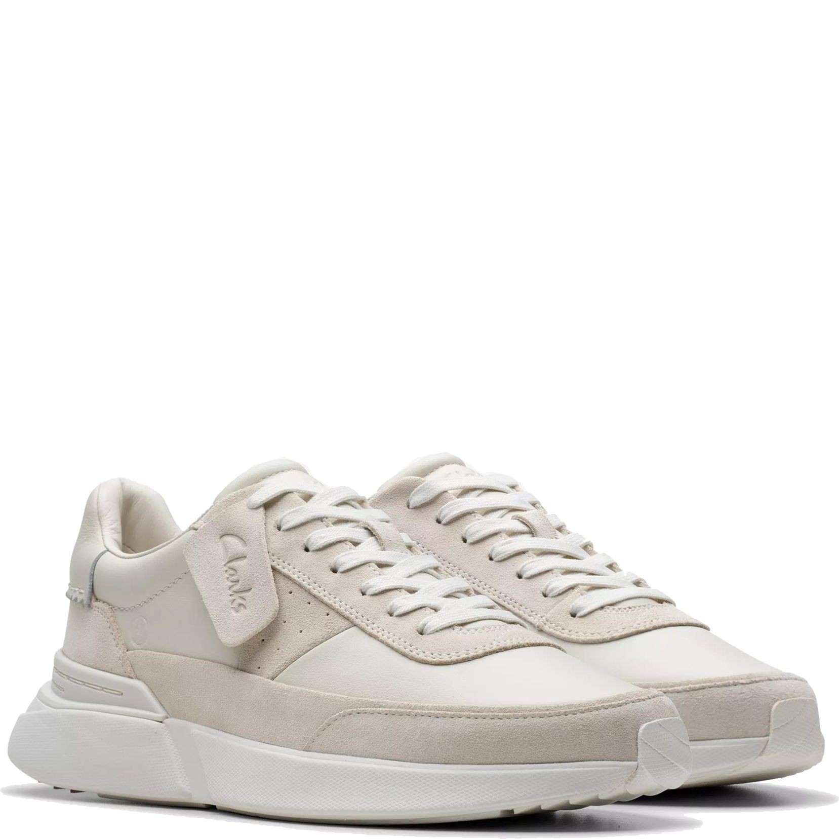 CLARKS Laisvalaikio bateliai vyrams, Balta, Craft pace leisure 1