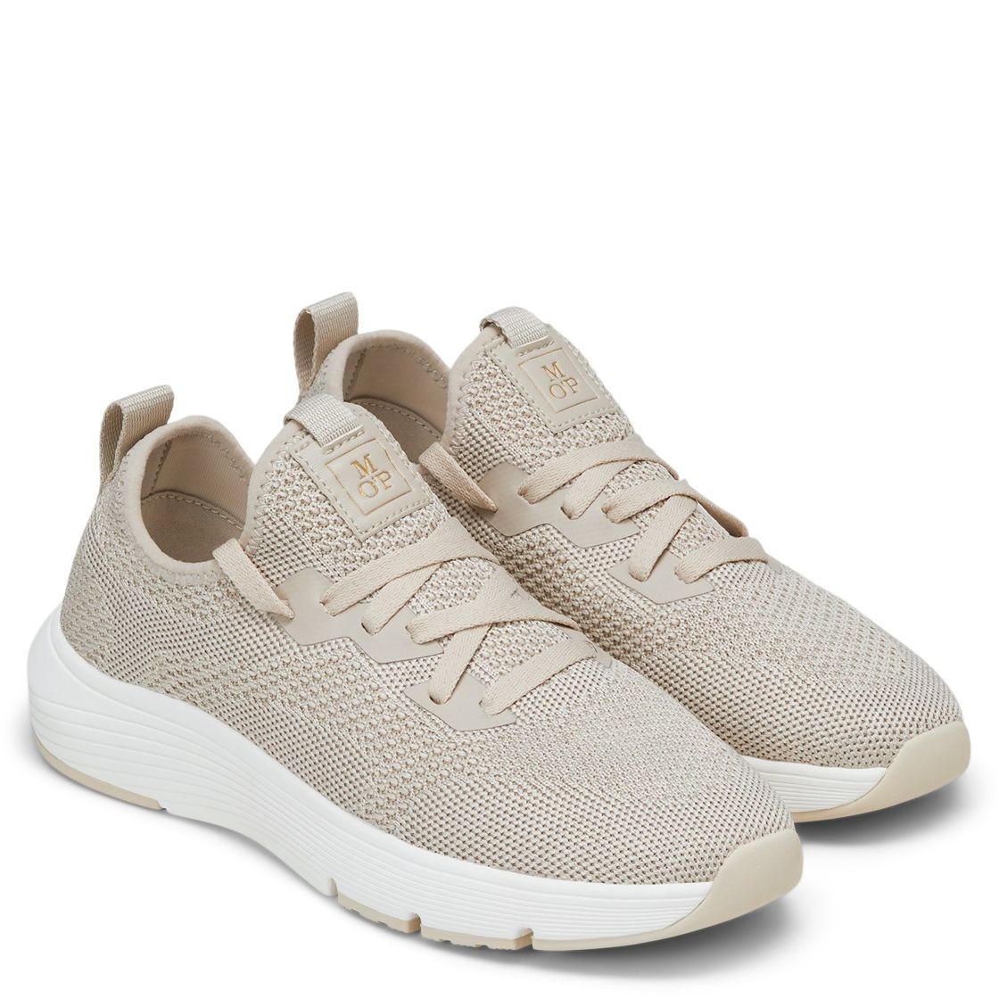 MARC O'POLO Sportbačiai moterims, Smėlio, Leila  sneakers 1