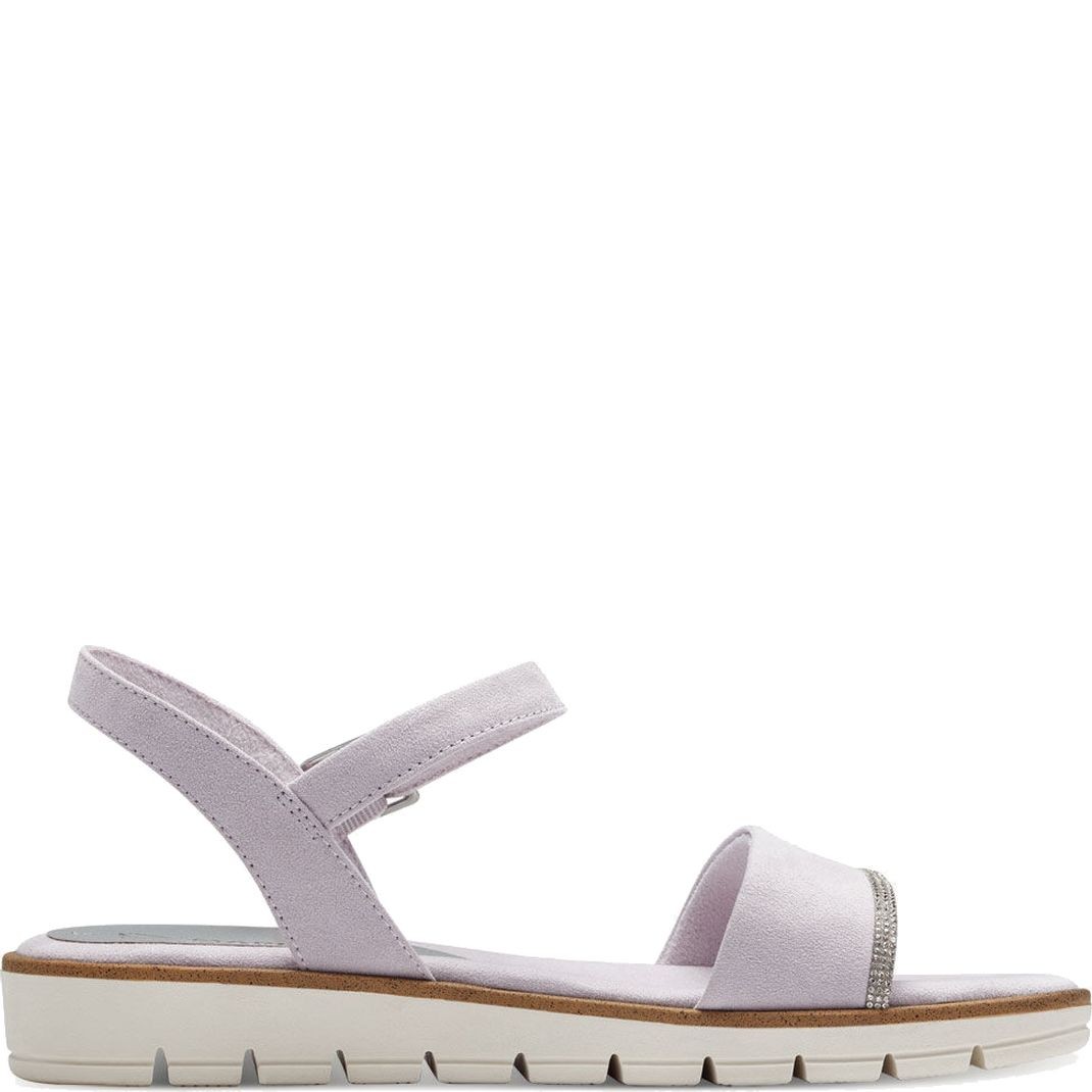 MARCO TOZZI Basutės moterims, Violetinė, SANDALS 3