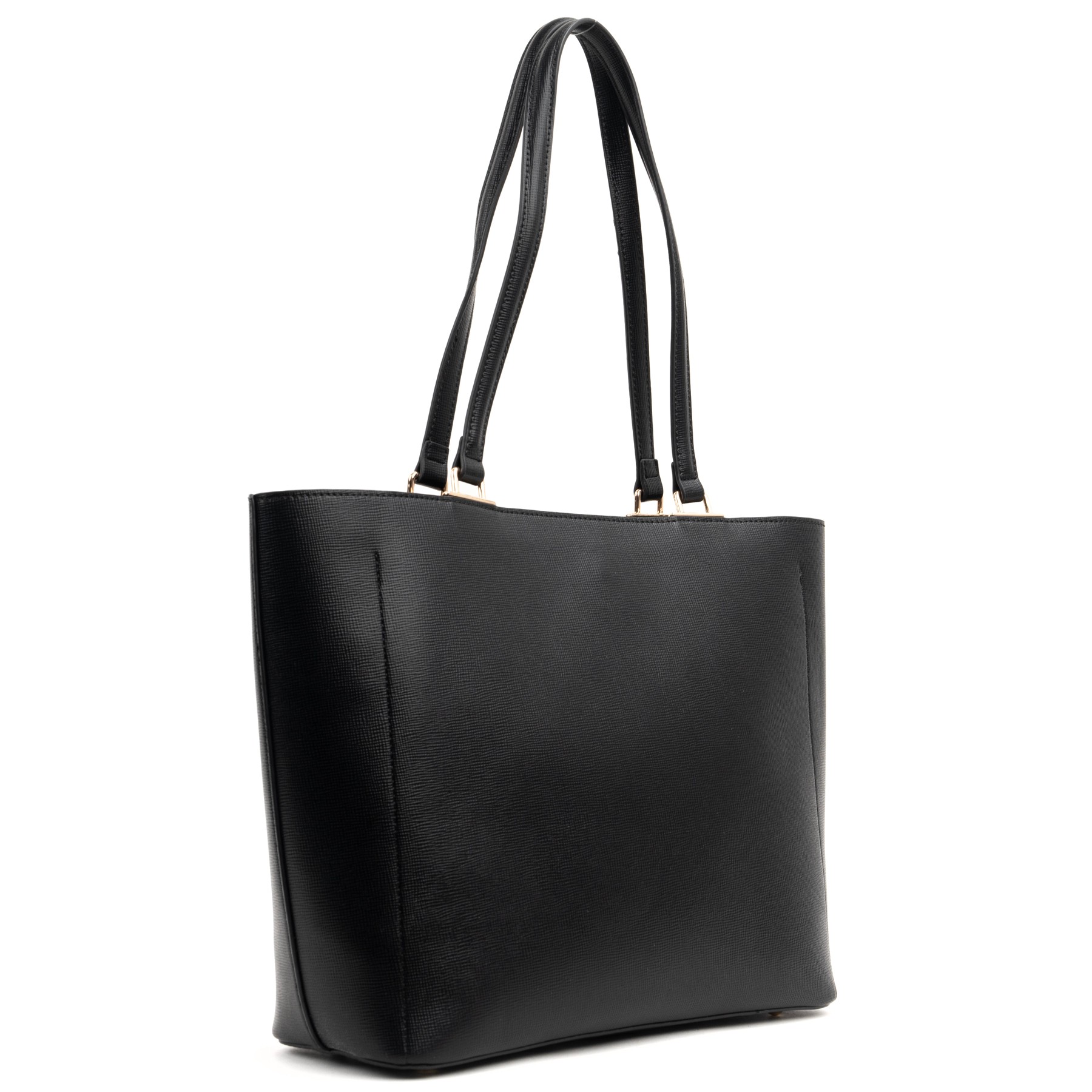 JULICE Pirkinių krepšys moterims, Juoda, Tote bag 2