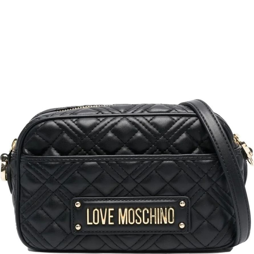 LOVE MOSCHINO Rankinė per petį moterims, Juoda, Crossbody 1
