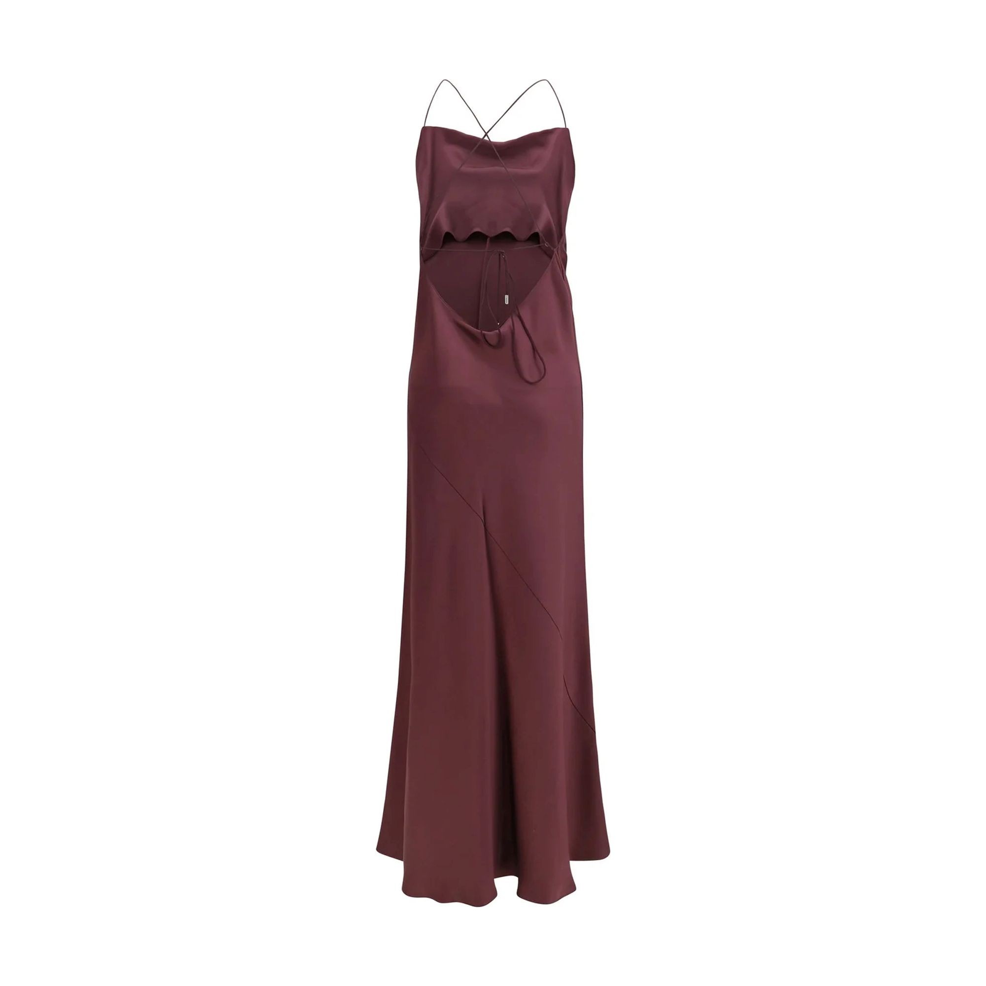 PINKO Maxi suknelė moterims, Vyšninė, Farro dress 2