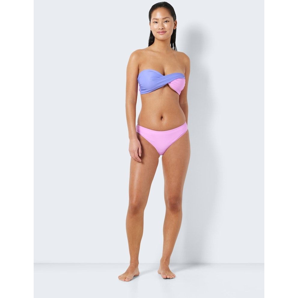 NOISY MAY Apatinė kostiumėlio dalis moterims, Violetinė, NMTWIST BIKINI BRIEFS 5