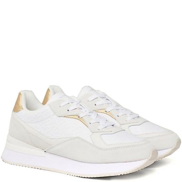 TOMMY HILFIGER Laisvalaikio bateliai moterims, Balta, Luxgram leisure 1