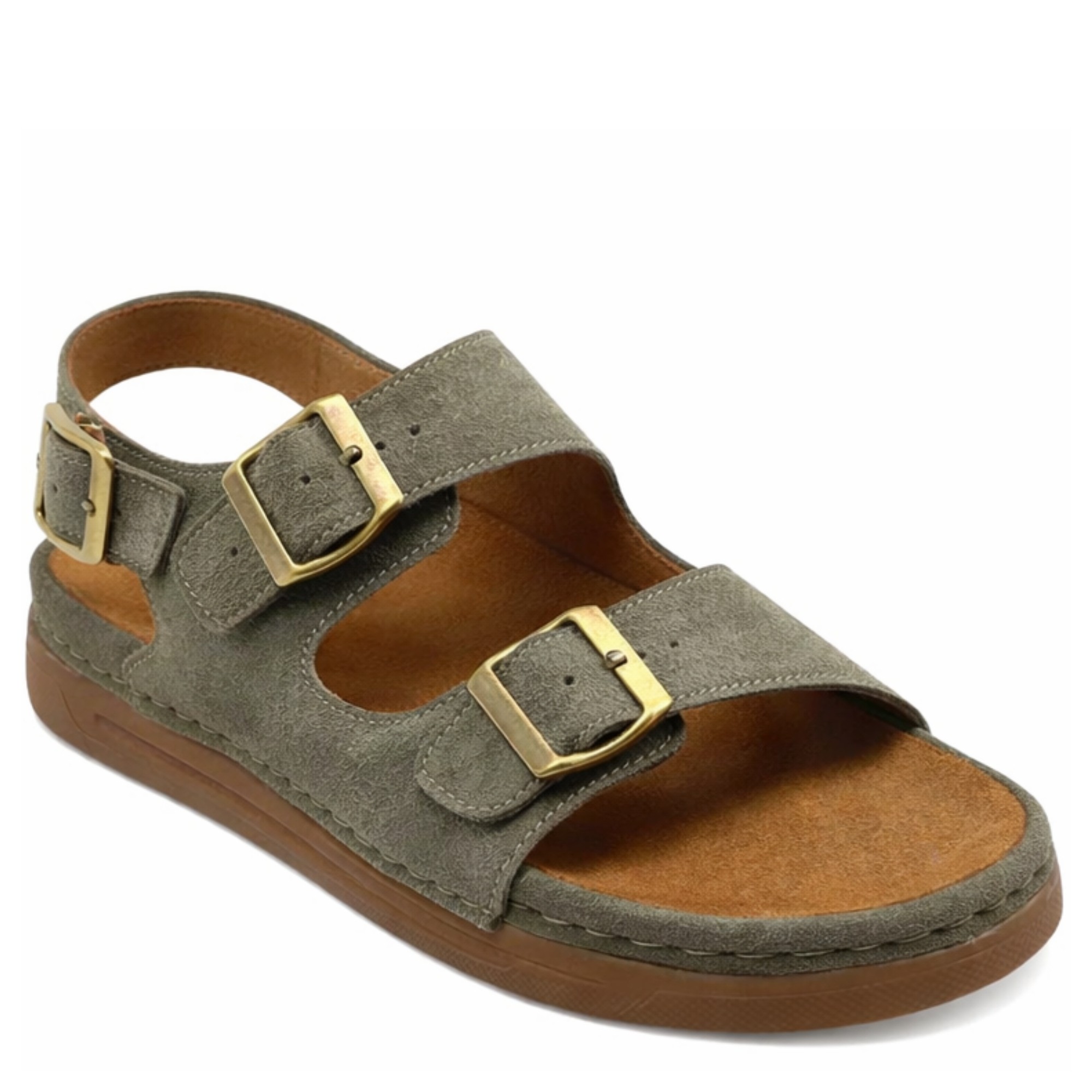 LA CONTE Basutės moterims, Žalia, Sandals 1