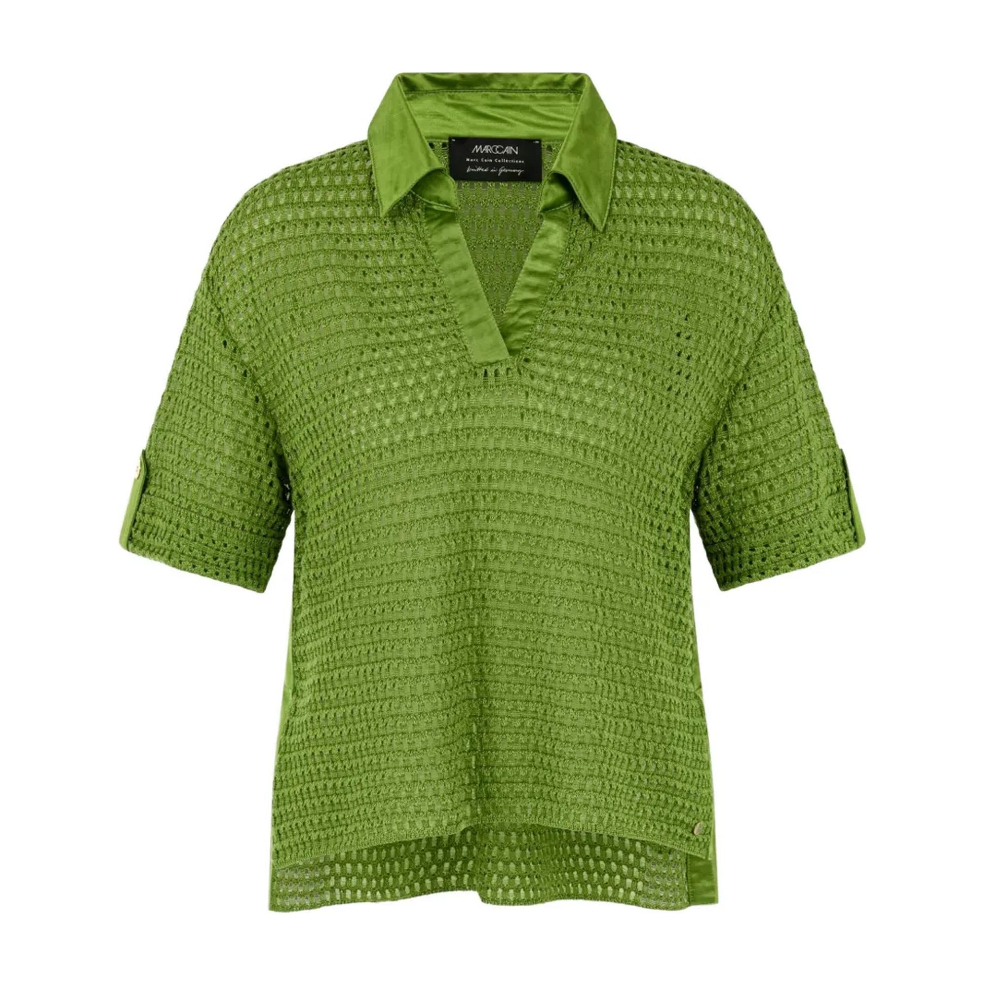 MARC CAIN Megztinis moterims, Žalia, Sweater 1