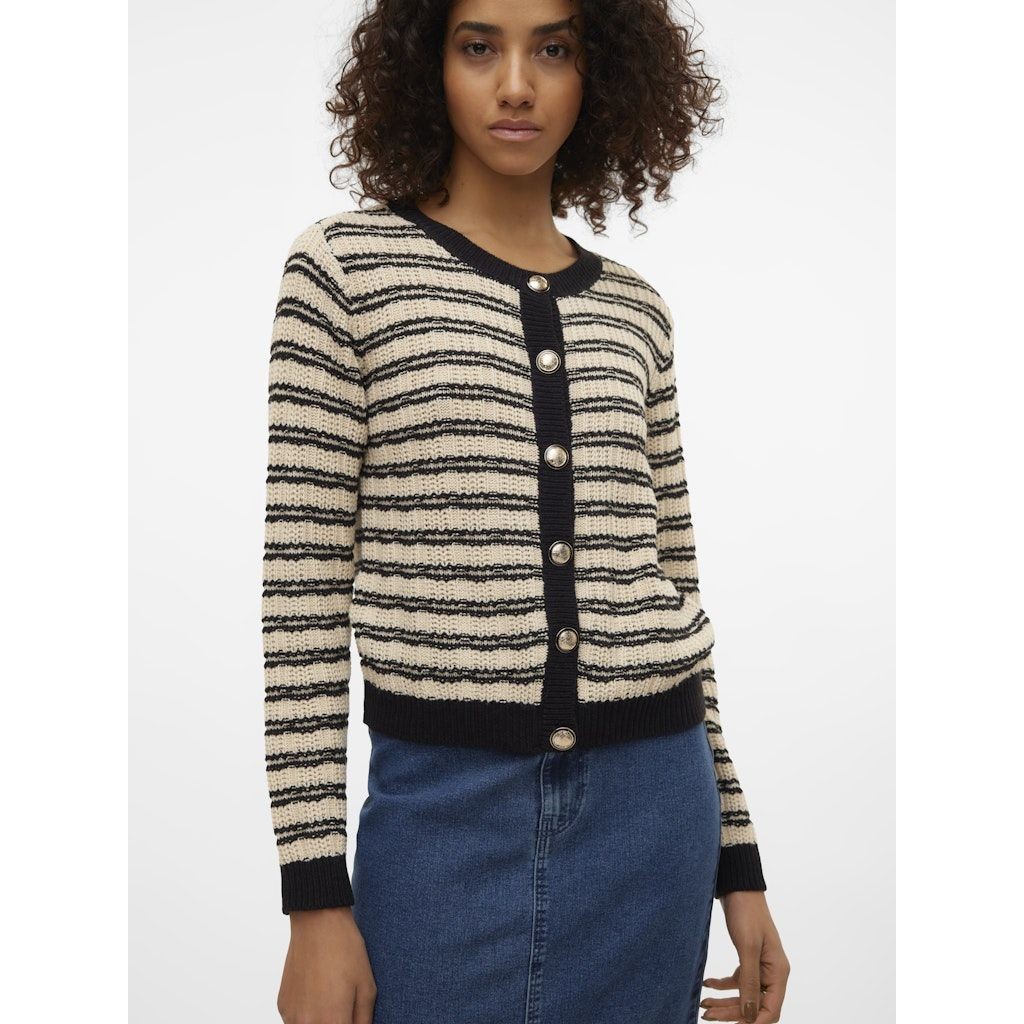 VERO MODA Kardiganas moterims, Marga, Charlot o-neck cardigan 3