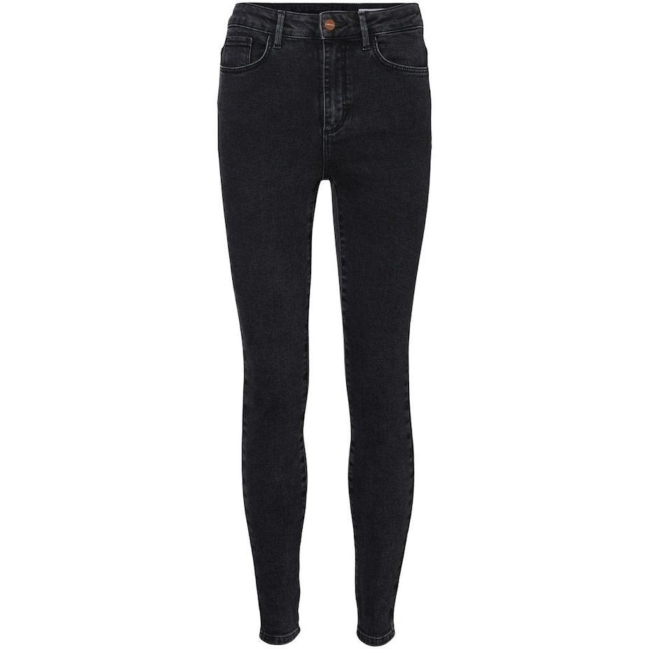VERO MODA Aptempti džinsai moterims, Pilka, VMSOPHIA HR SKINNY J 1