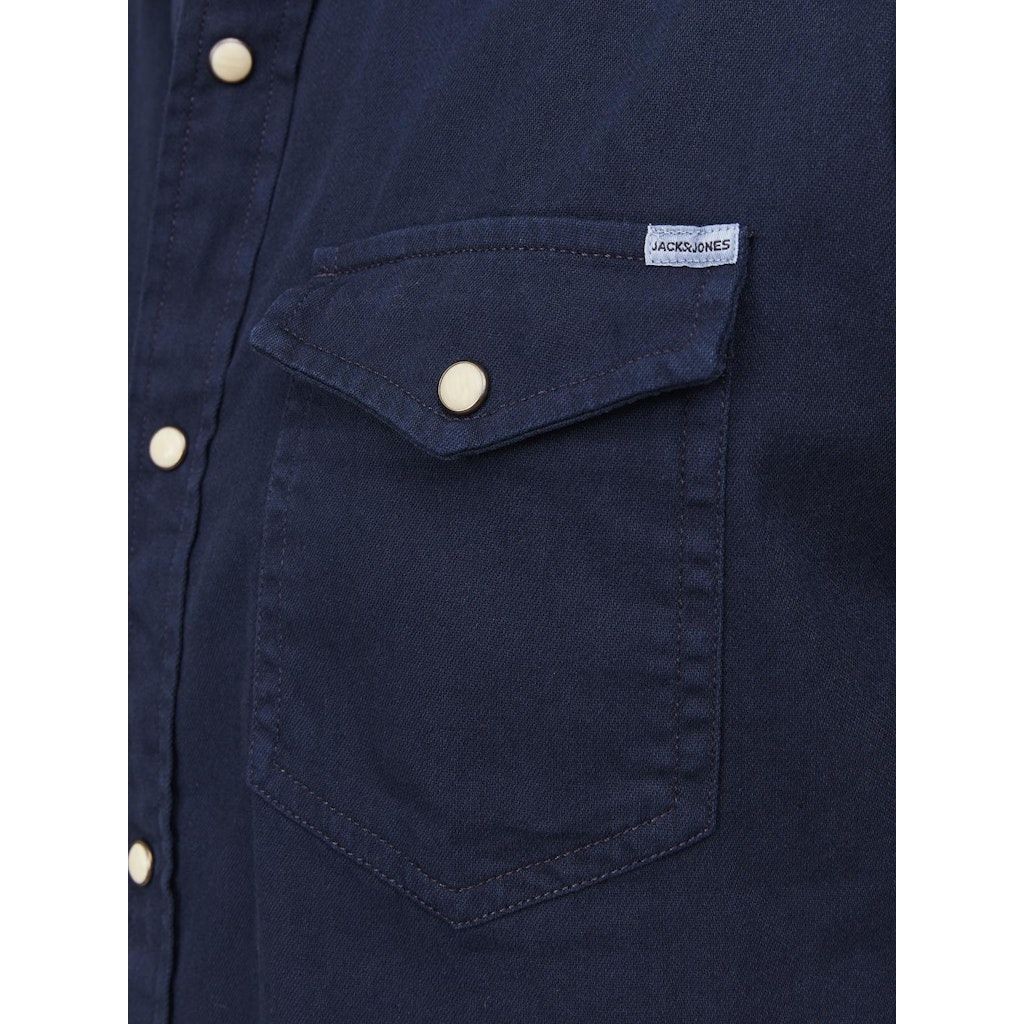 JACK & JONES Marškiniai ilgomis rankovėmis vyrams, Mėlyna, Esheridan shirt 3