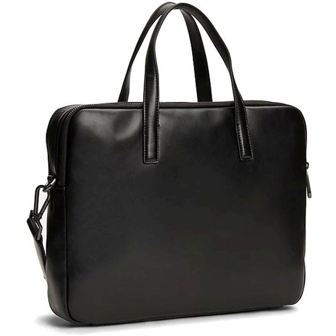 CALVIN KLEIN Dėklas kompiuteriui vyrams, Juoda, Elevated laptop bag 2