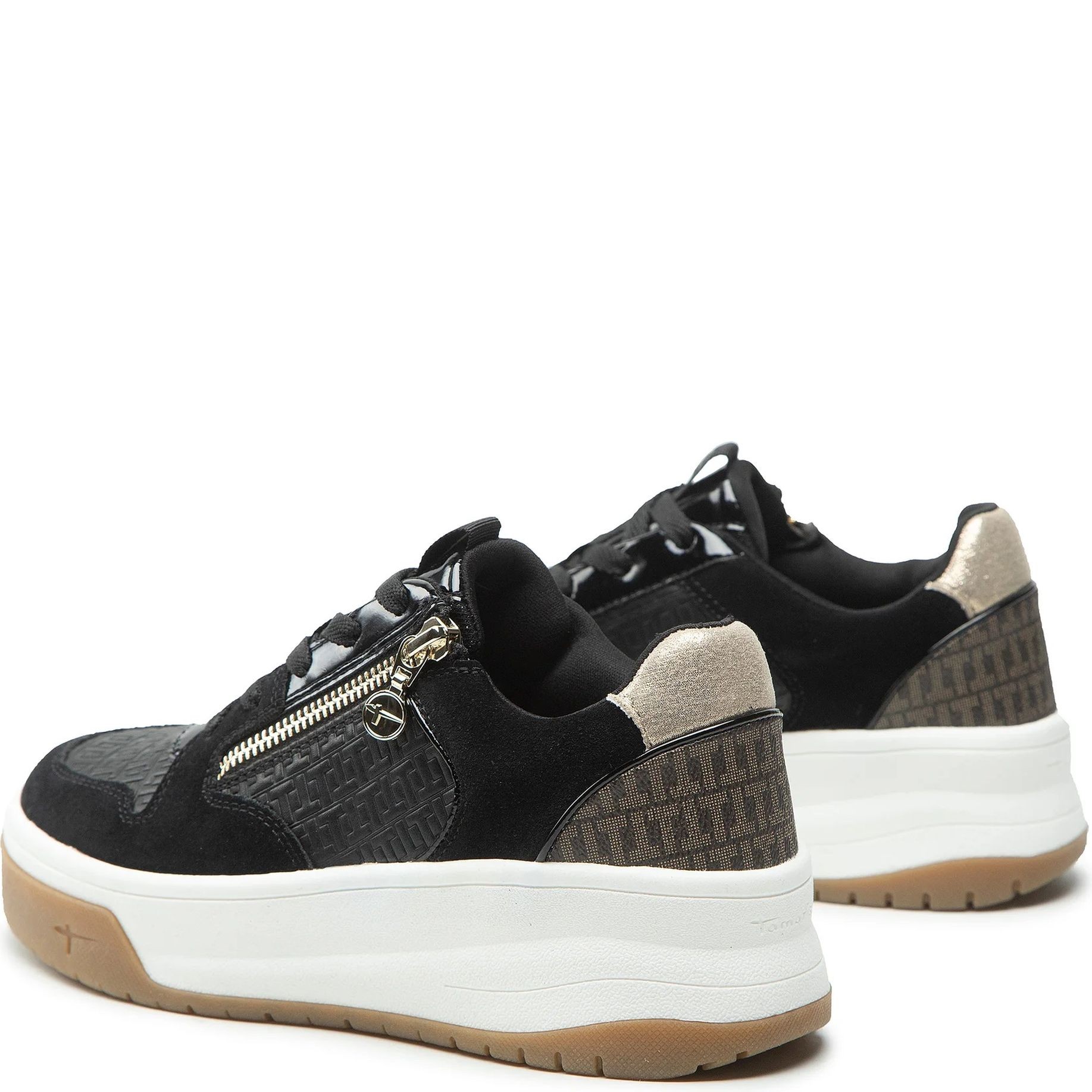 TAMARIS Sportiniai bateliai moterims, Juoda, SPORT SHOE 4