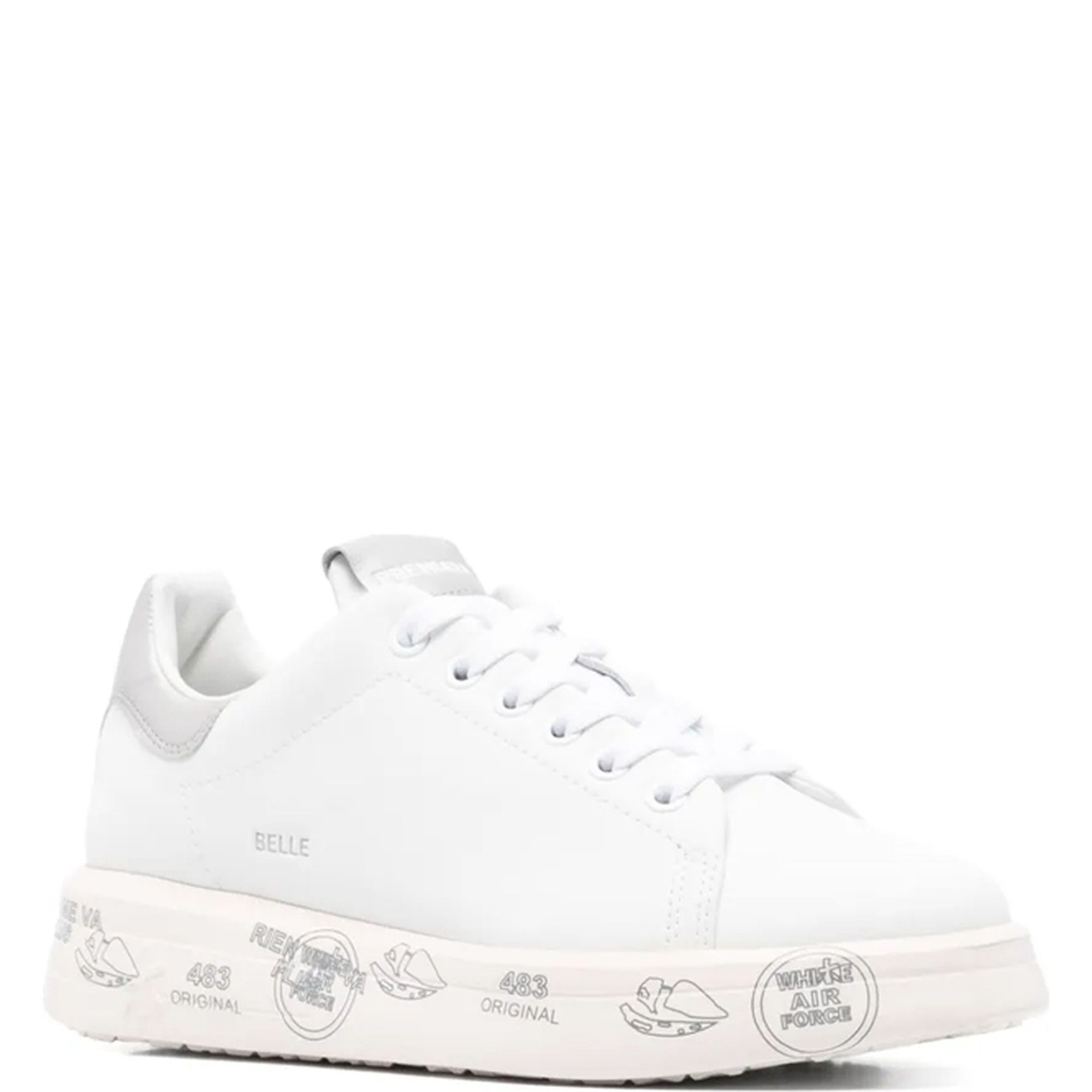 PREMIATA Laisvalaikio bateliai moterims, Balta, Sneakers 1