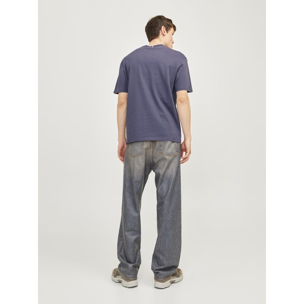 JACK & JONES Marškinėliai vyrams, Mėlyna, Frederiks berg tee 7