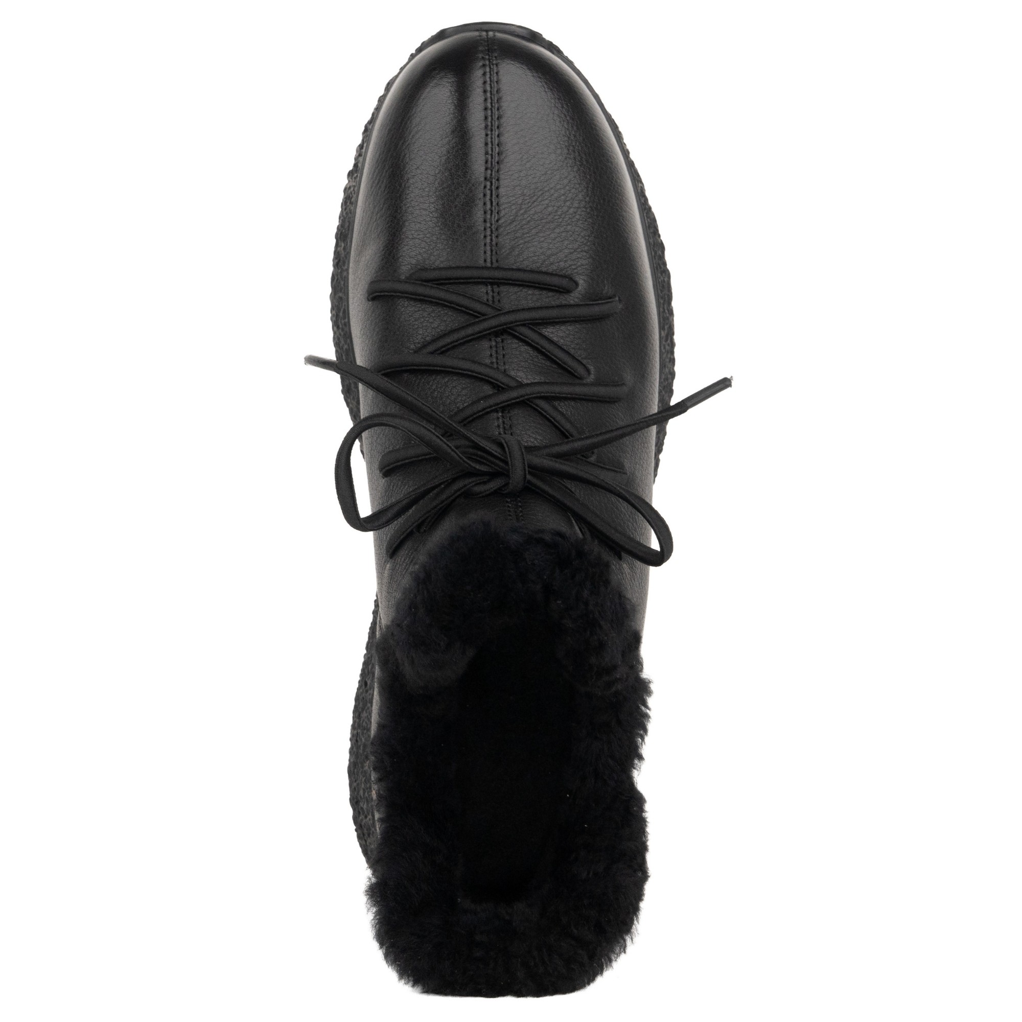 LINDA BAUMANN Pašiltinti aulinukai moterims, Juoda, Wm booties 4