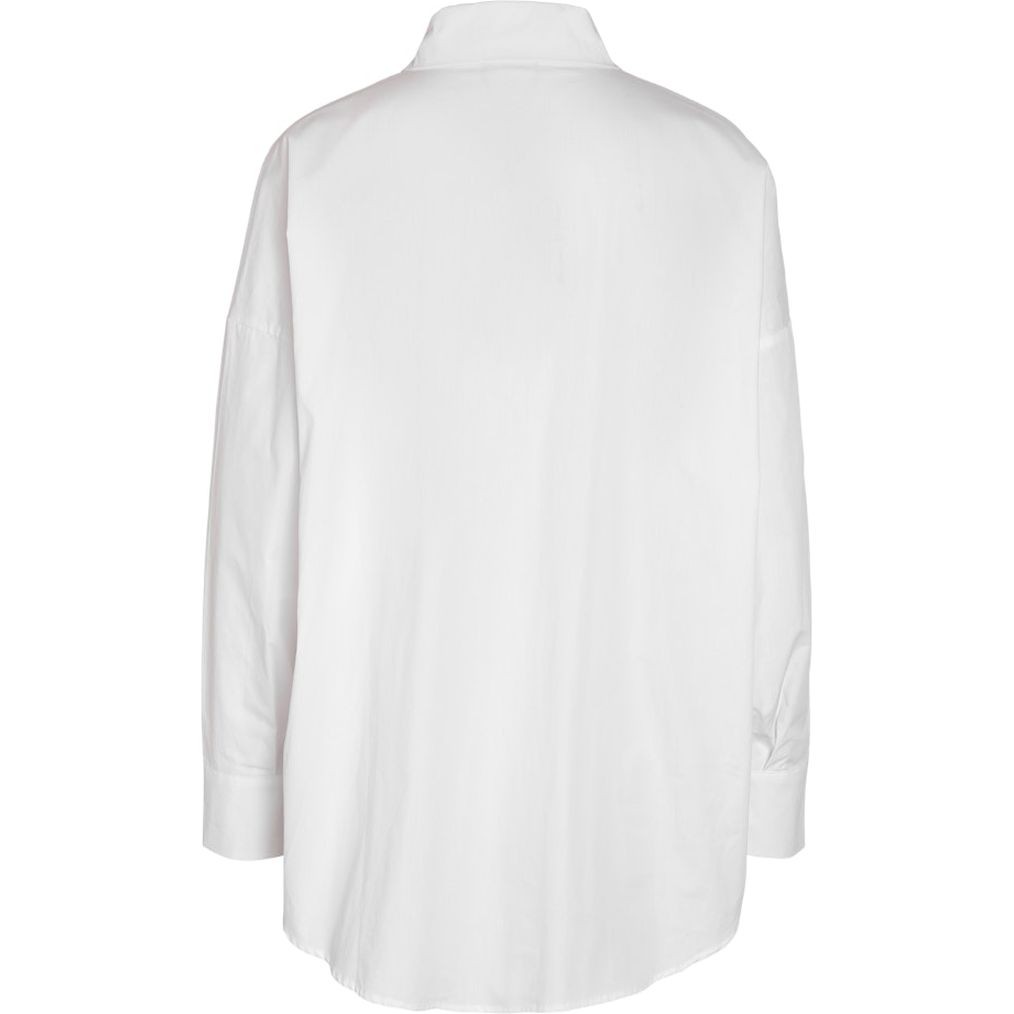 NOISY MAY Marškiniai ilgomis rankovėmis moterims, Balta, Freja 2