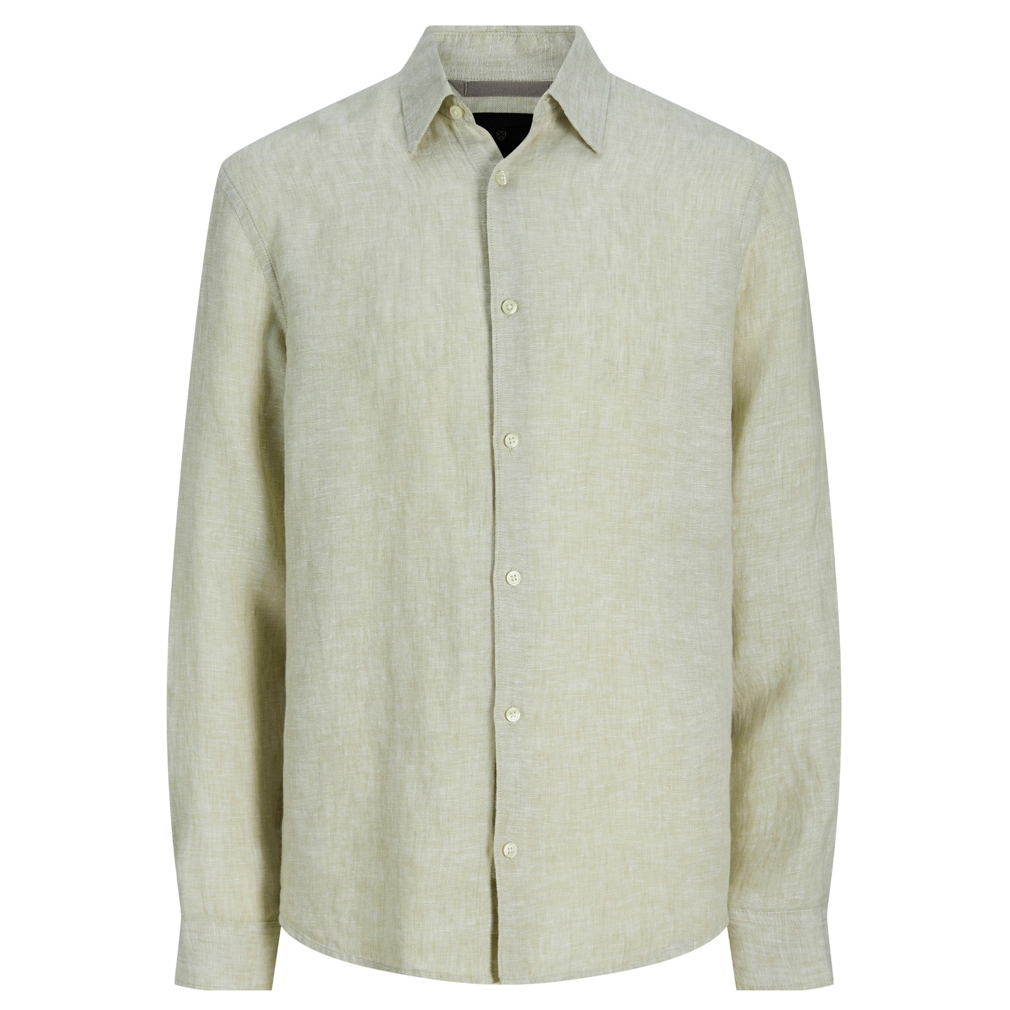 JACK & JONES Marškiniai ilgomis rankovėmis vyrams, Pilka, Lawrence linen