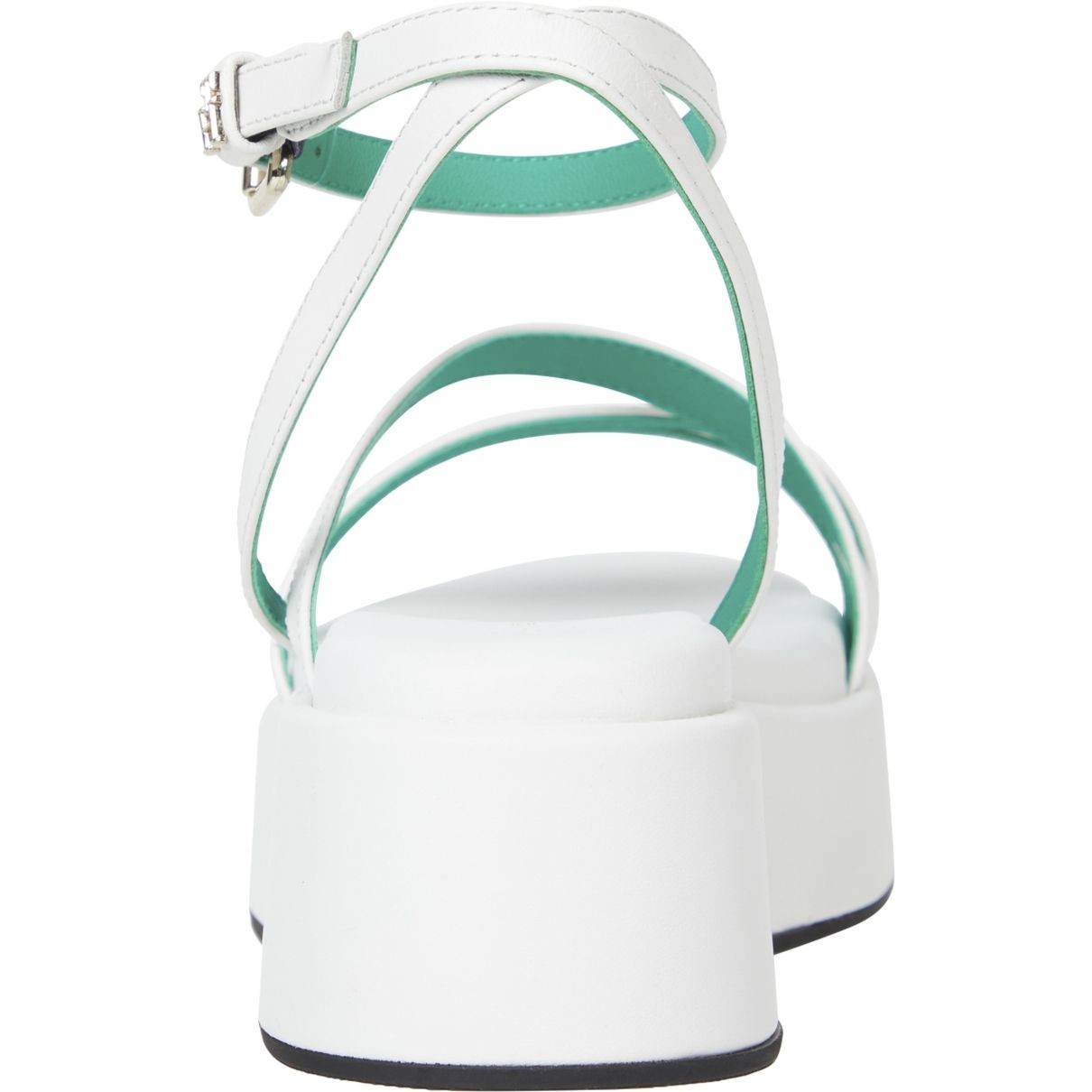 TOMMY HILFIGER Basutės moterims, Smėlio, Strap platform sandals 4