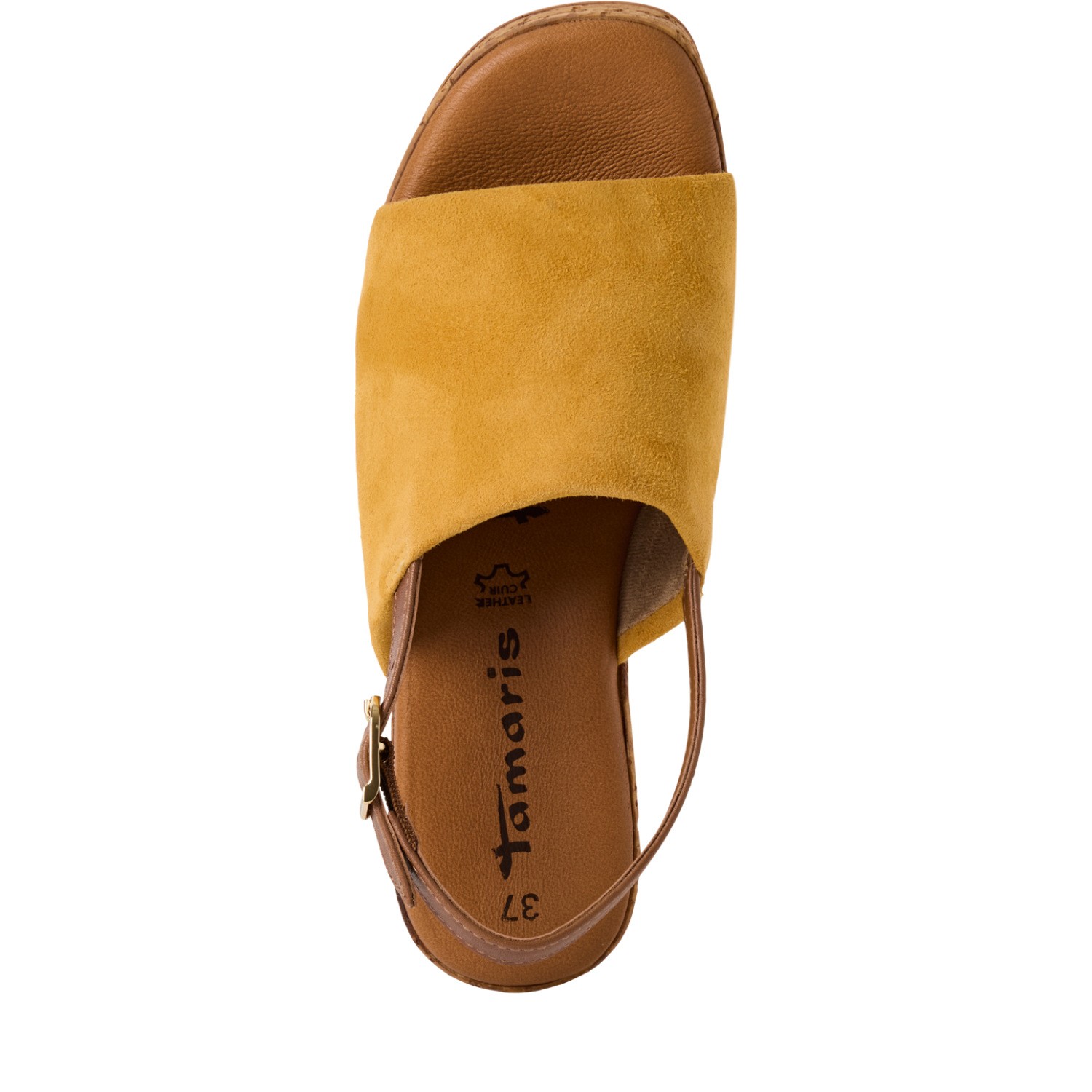 TAMARIS Basutės moterims, Geltona, Sandals 5