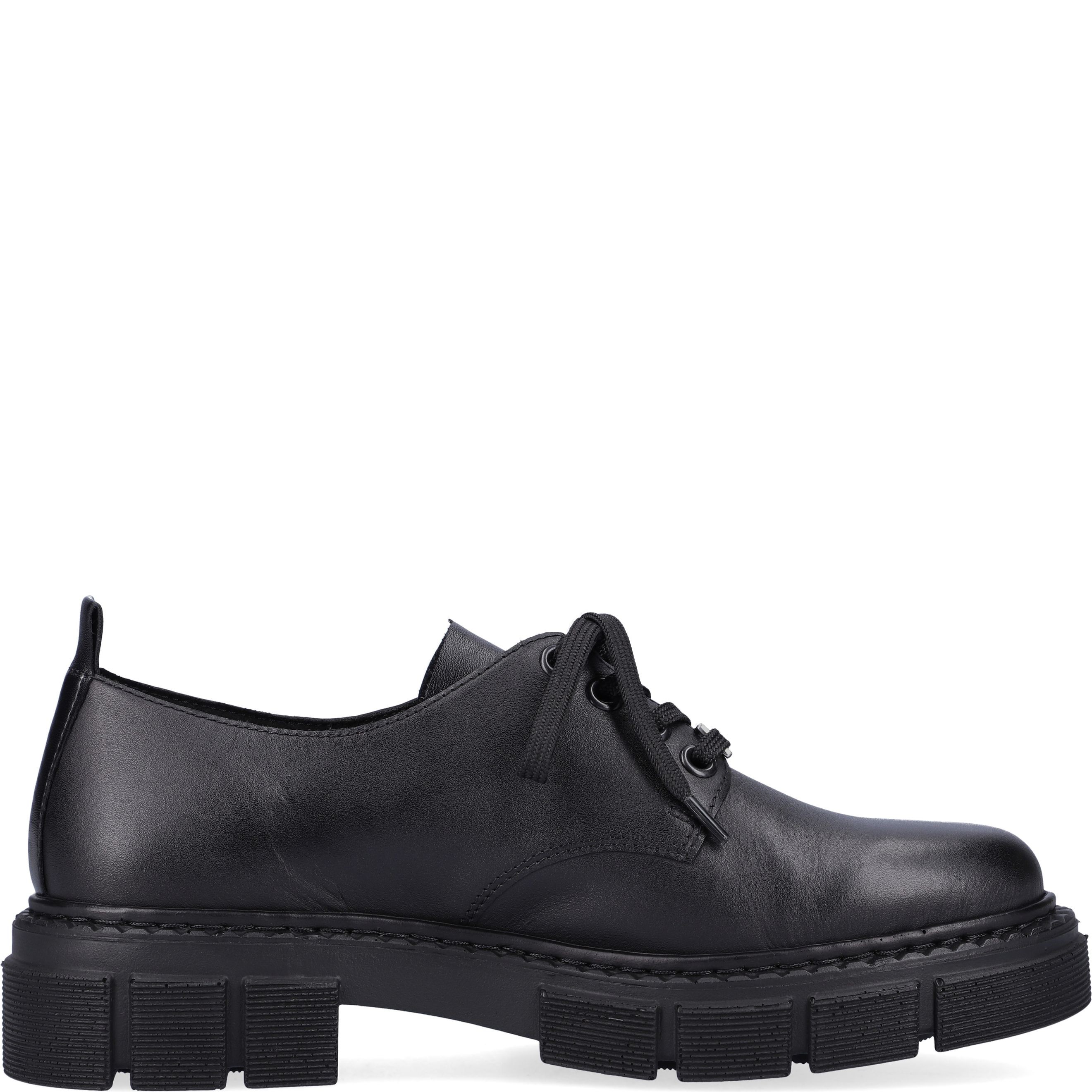 RIEKER Loaferiai moterims, Juoda, LOAFERS 3