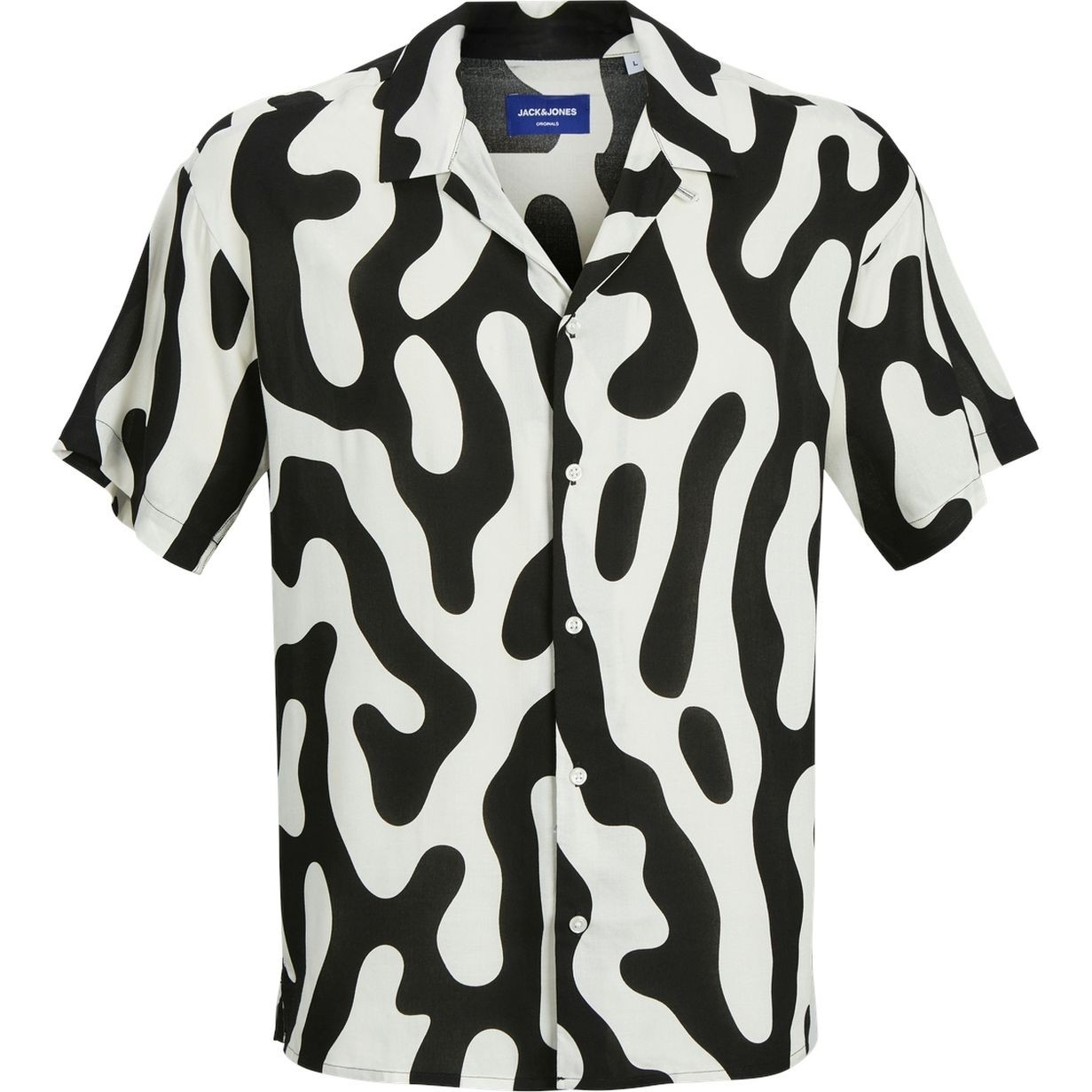 JACK & JONES Marškiniai vyrams, Juoda, JOROCEANDAY RES