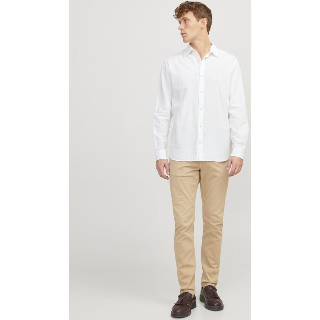 JACK & JONES Marškiniai vyrams, Balta, Jjesummer shirts 5