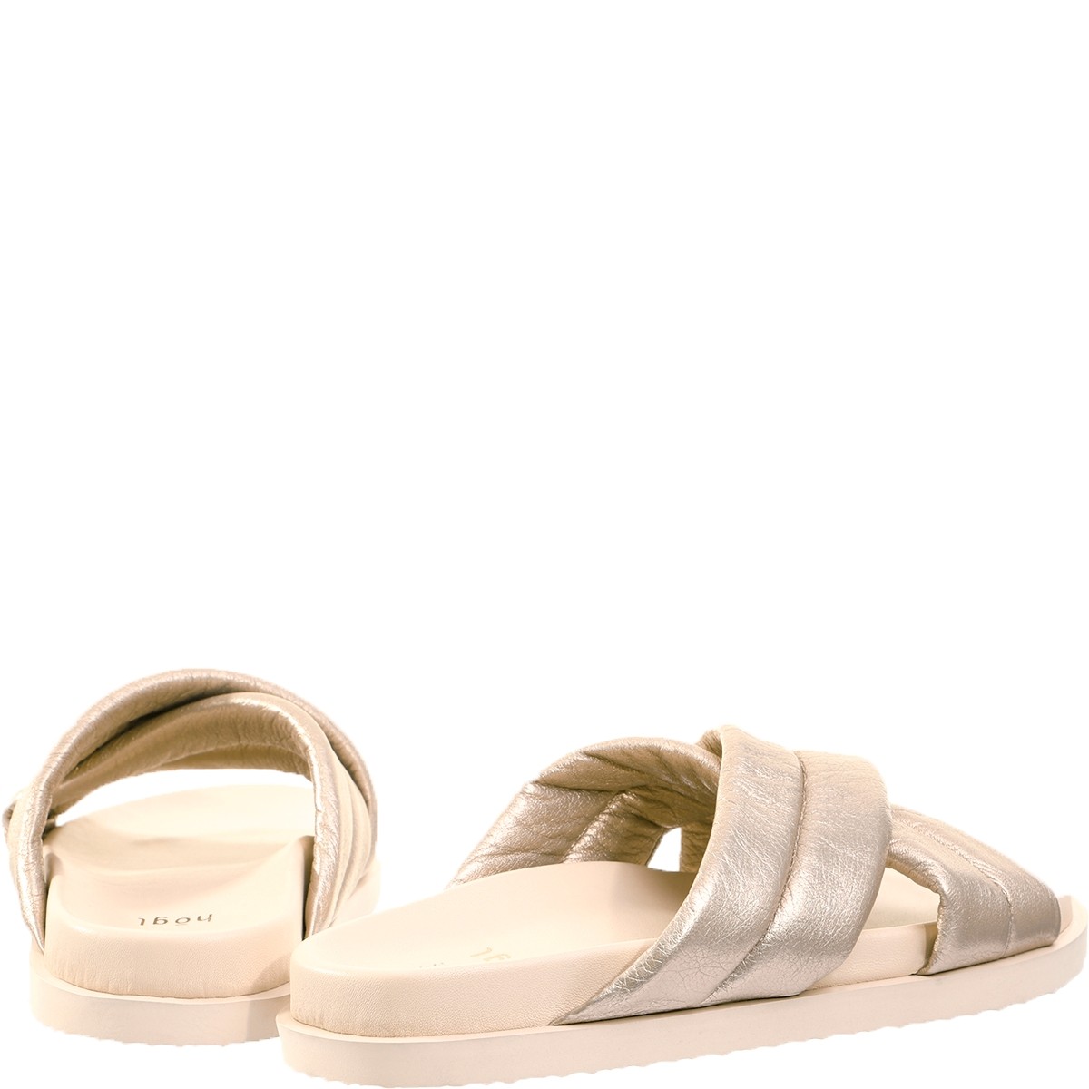 HOGL Šlepetės moterims, Bronzinė, Tessa slippers 3