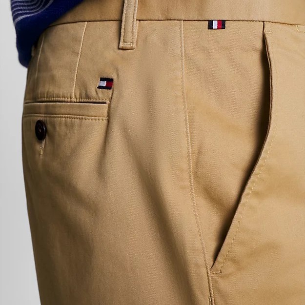 TOMMY HILFIGER Šortai vyrams, Žalia, Harlem short 1985 3