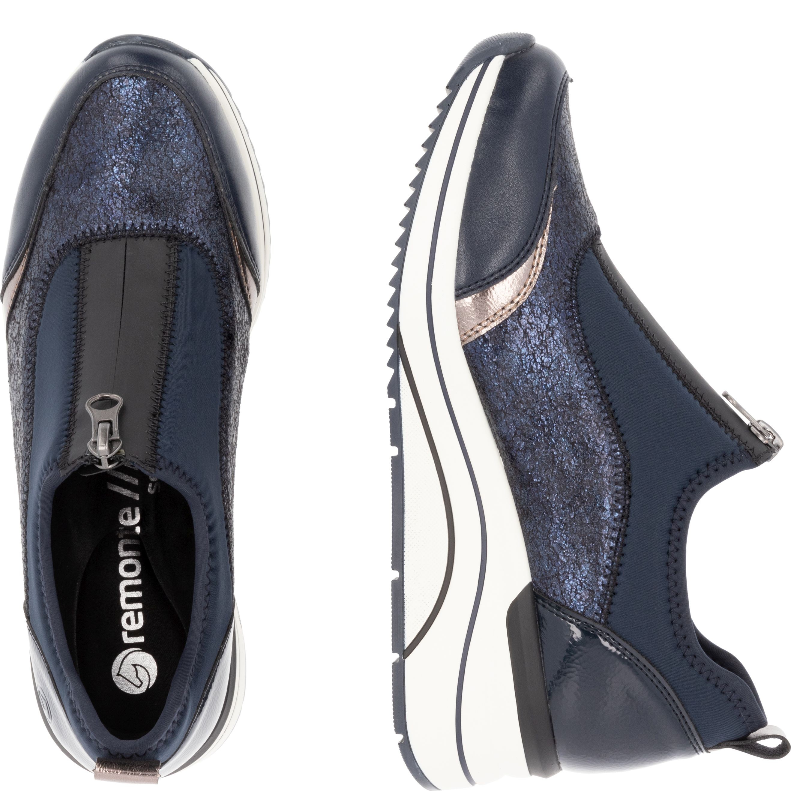 REMONTE Laisvalaikio bateliai moterims, Mėlyna, Ladies shoes 11