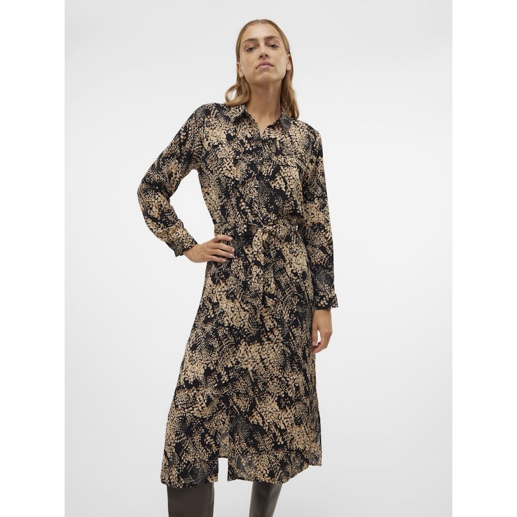 VERO MODA Maxi suknelė moterims, Marga, Ofreya shirt dress 3