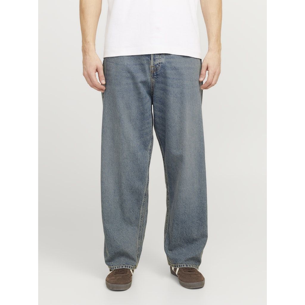 JACK & JONES Platūs džinsai vyrams, Mėlyna, Ron 5