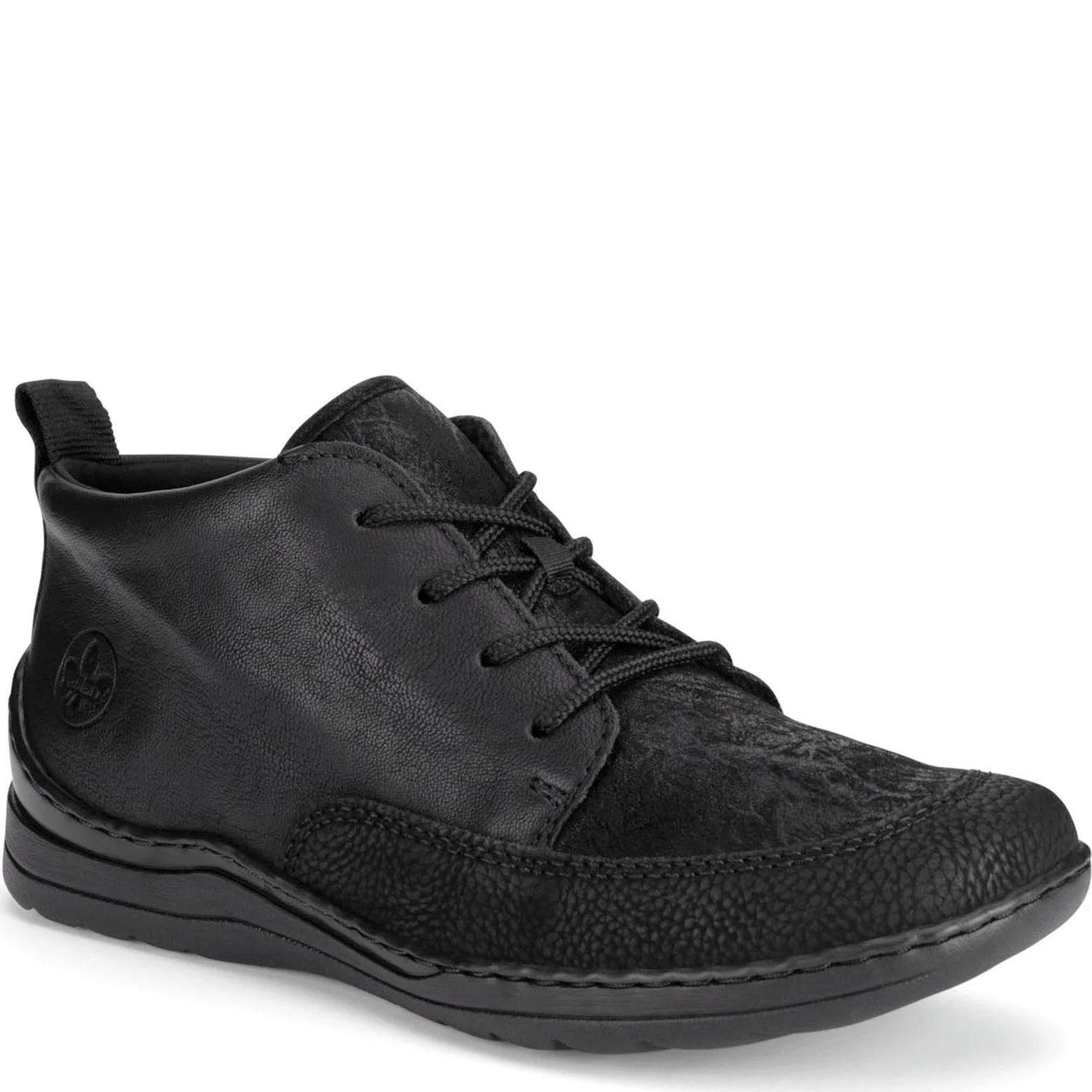 RIEKER Laisvalaikio bateliai moterims, Juoda, Ladies short boots 1