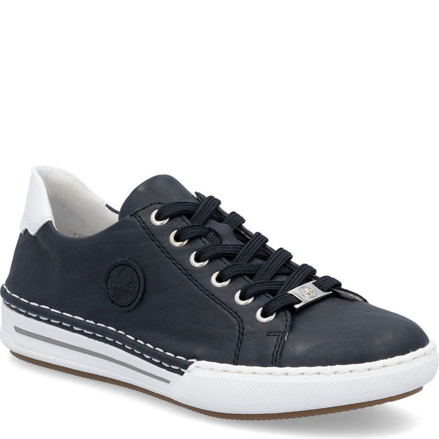 RIEKER Laisvalaikio bateliai moterims, Mėlyna, Sneakers 1