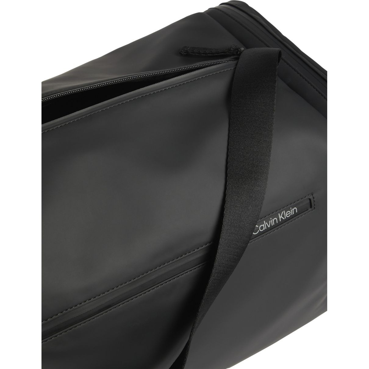 CALVIN KLEIN Rankinė, krepšys vyrams, Juoda, Rubberized weekender 3