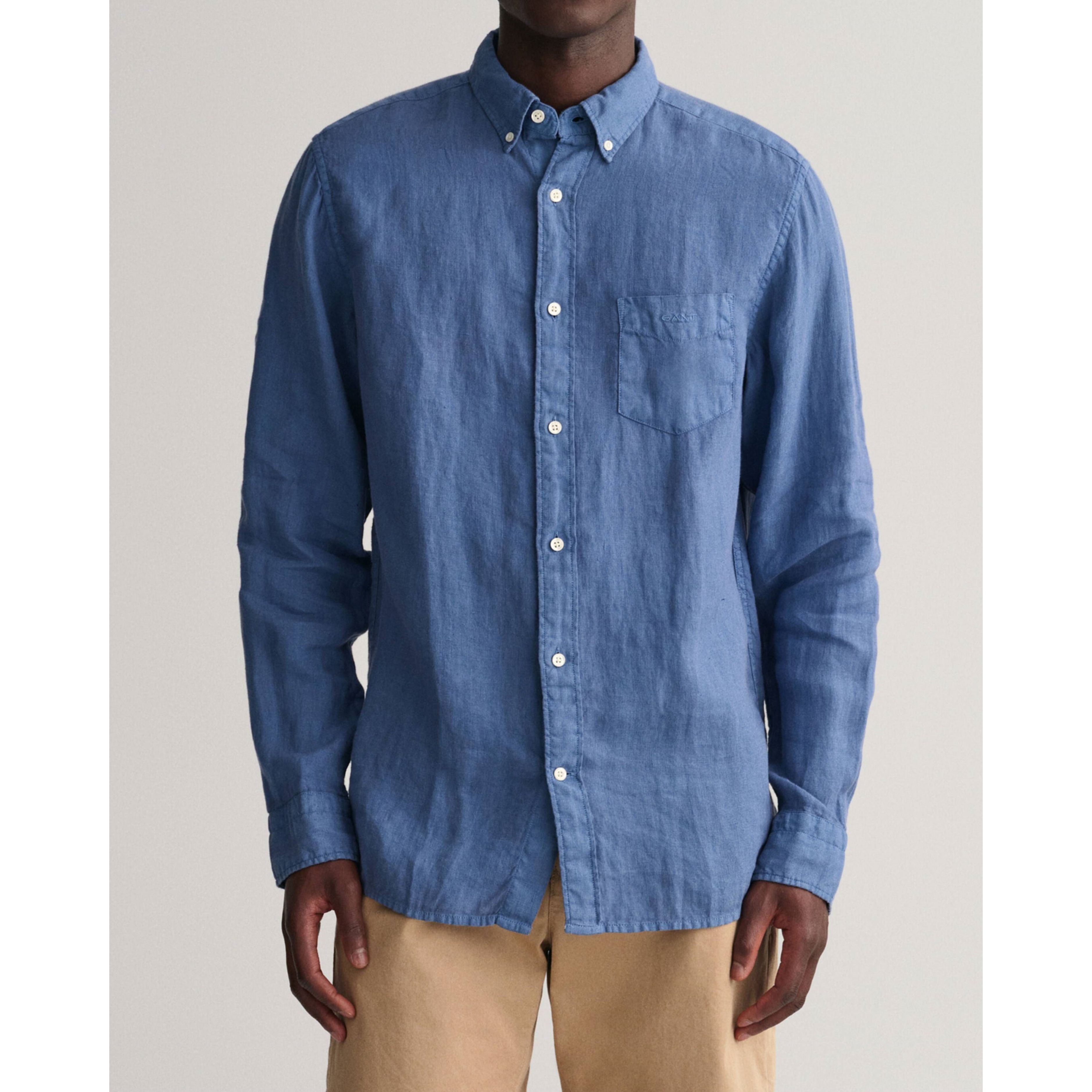 GANT Marškiniai vyrams, Mėlyna 2