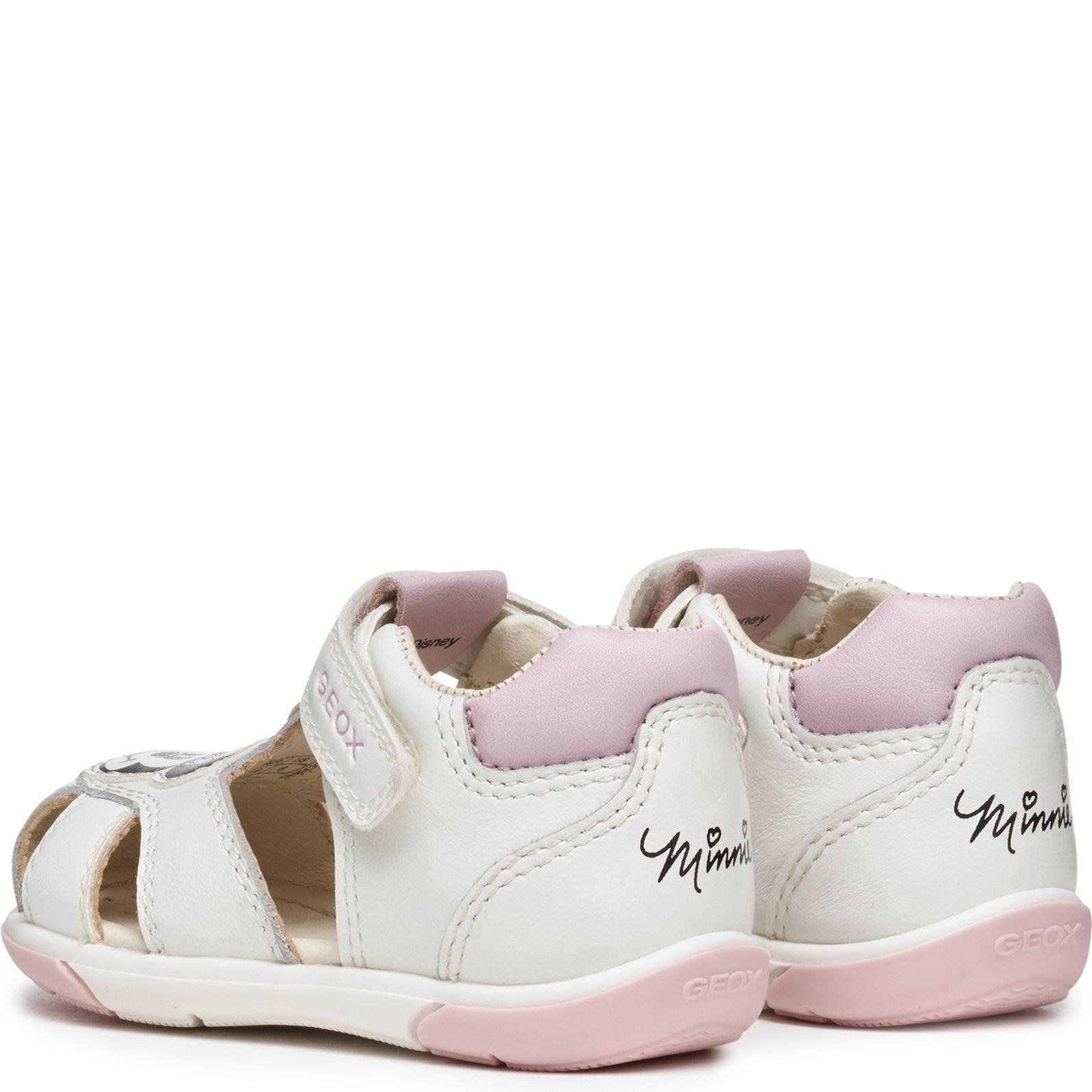 GEOX Basutės mergaitėms, Balta, Zapito sandals 3