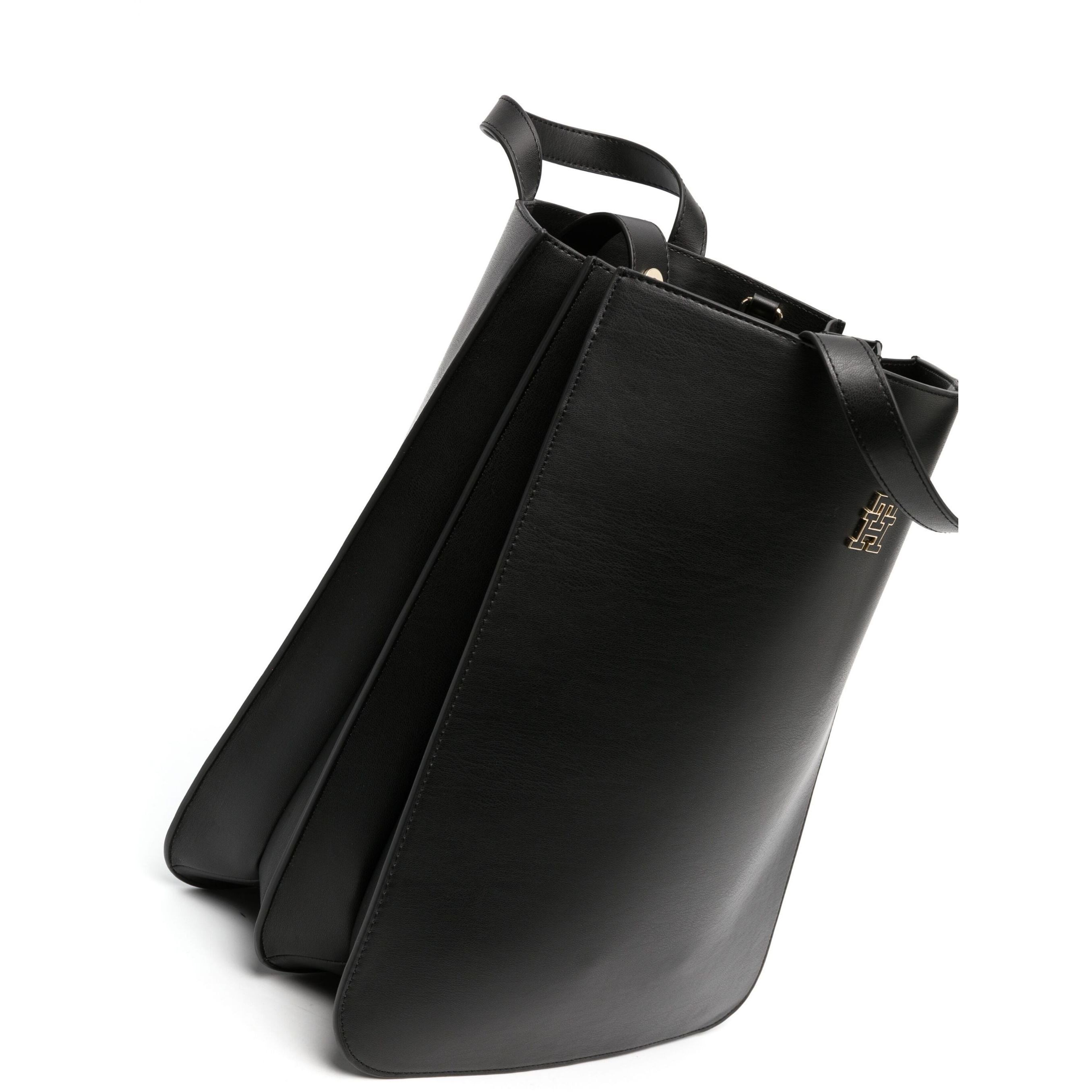 TOMMY HILFIGER Pirkinių krepšys moterims, Juoda, Chic tote 3